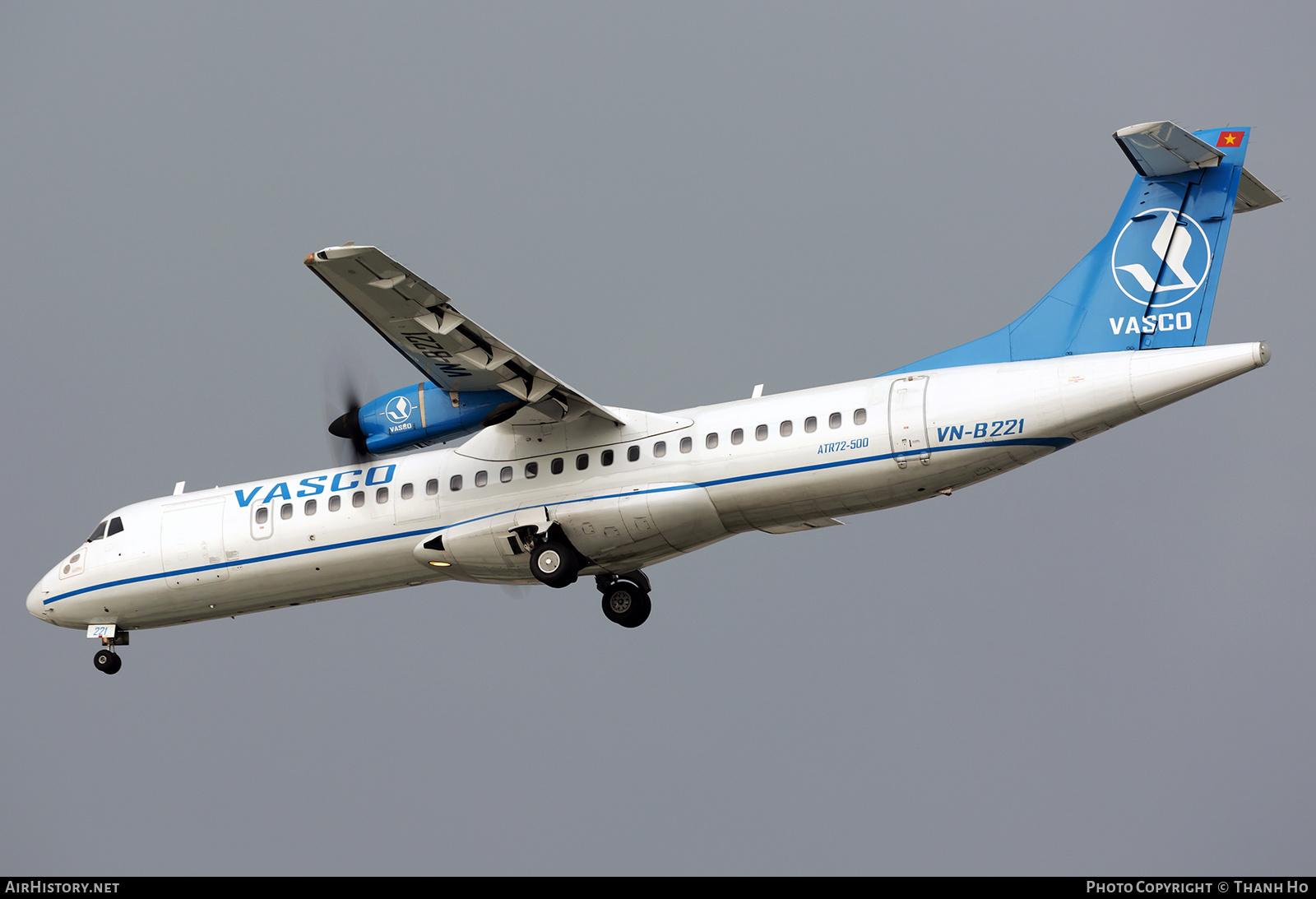 Aircraft Photo of VN-B221 | ATR ATR-72-500 (ATR-72-212A) | Vietnam Air Services - VASCO | AirHistory.net #329081