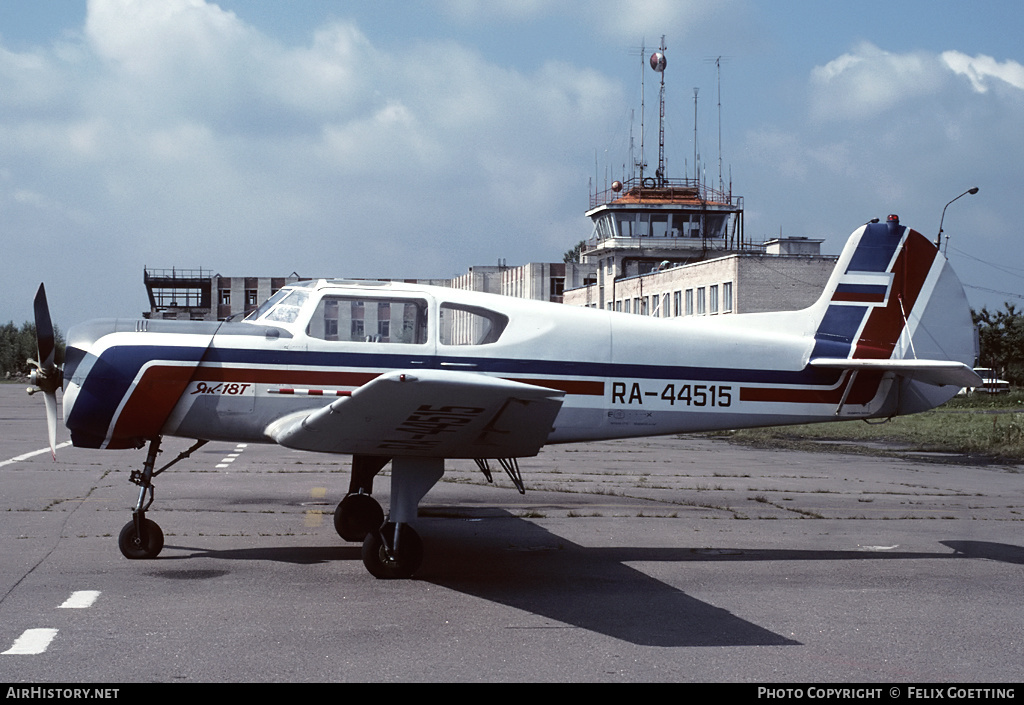 Aircraft Photo of RA-44515 | Yakovlev Yak-18T | AirHistory.net #329082