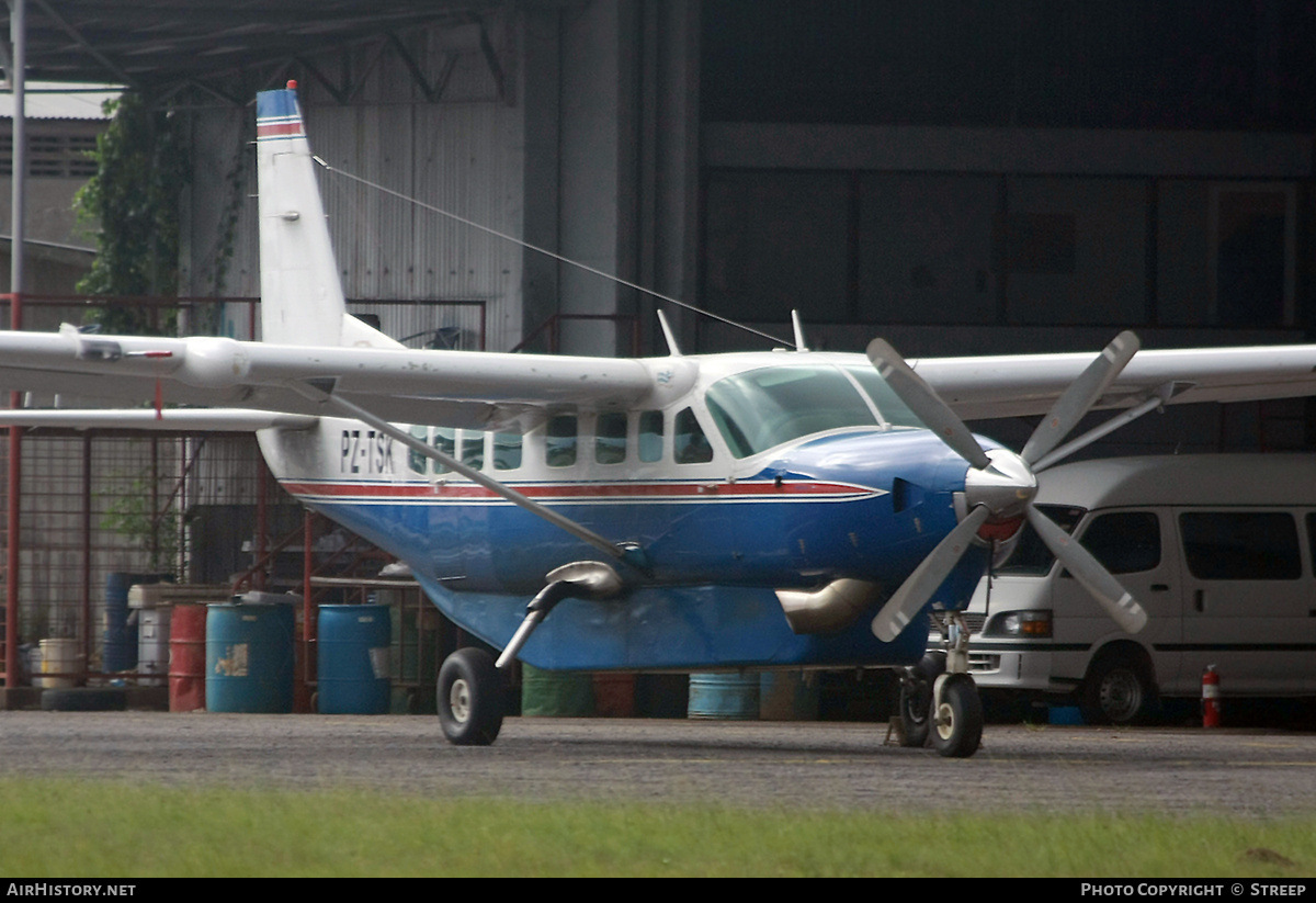 Aircraft Photo of PZ-TSK | Cessna 208B Texas Turbine Supervan 900 | Blue Wing Airlines | AirHistory.net #329083