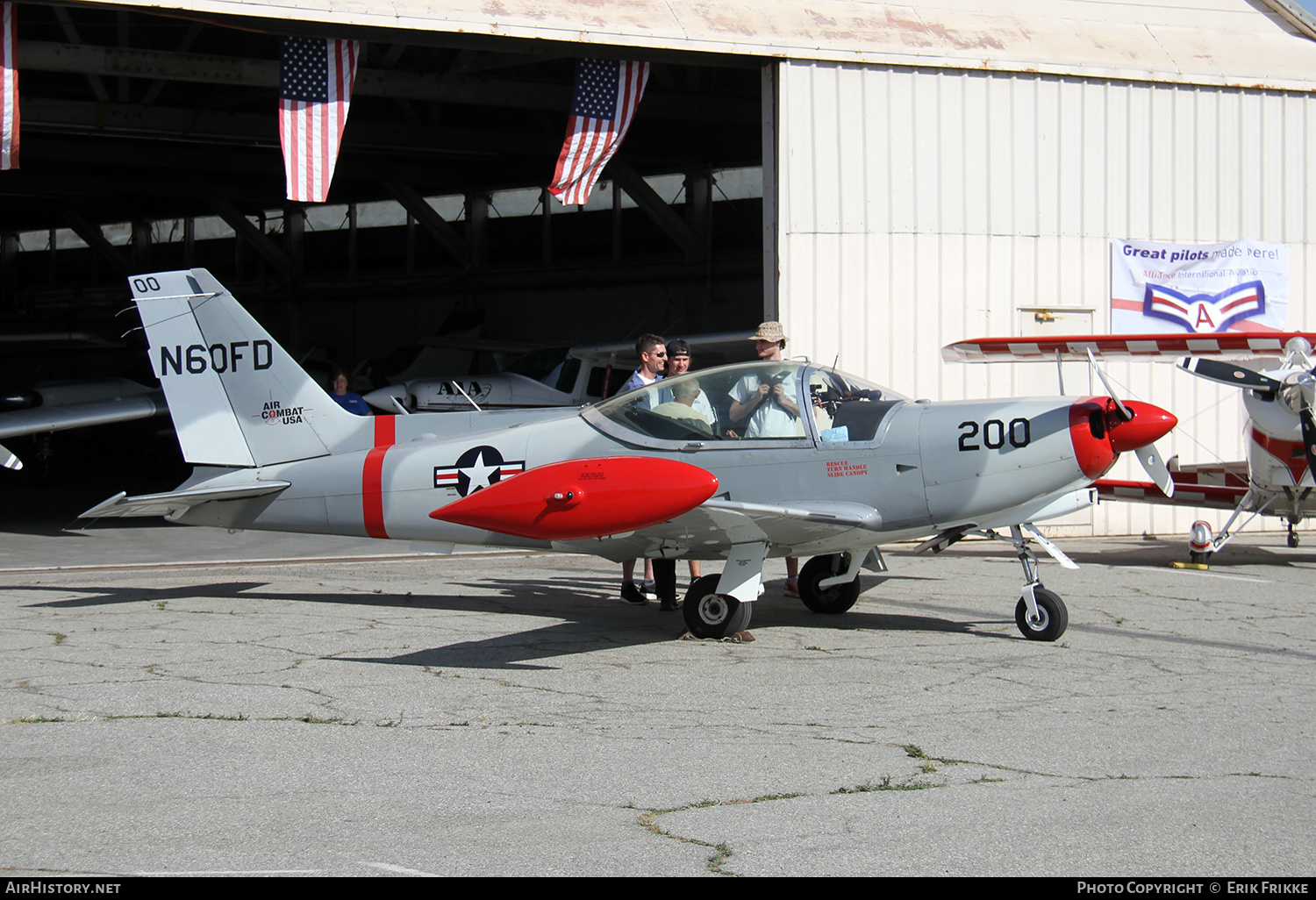 Aircraft Photo of N60FD | SIAI-Marchetti SF-260D | Air Combat USA | USA - Air Force | AirHistory.net #329091