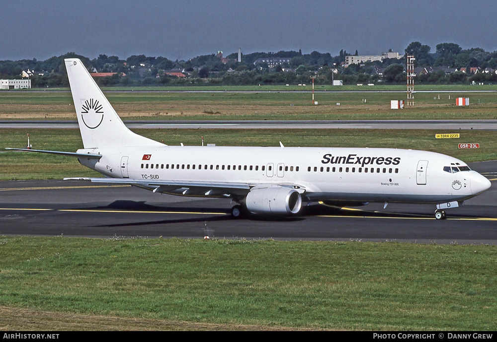 Aircraft Photo of TC-SUD | Boeing 737-86N | SunExpress | AirHistory.net #329099