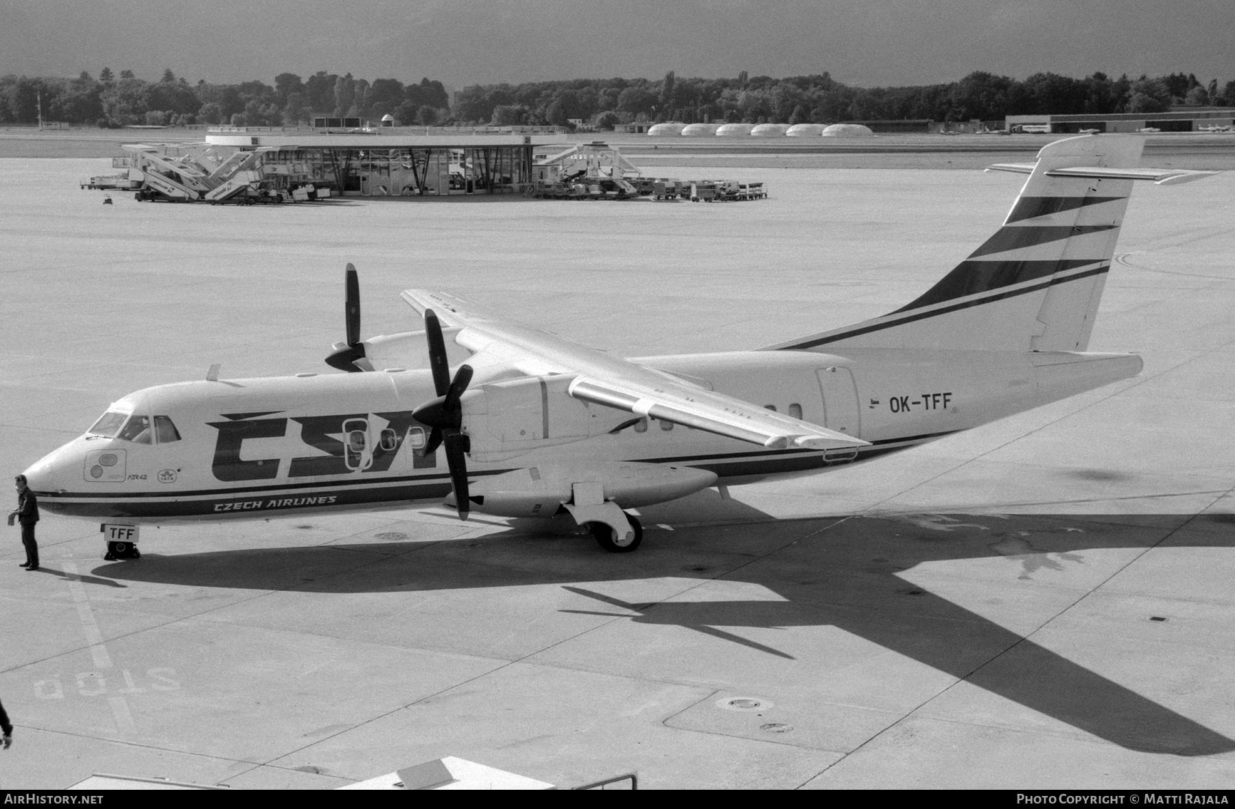 Aircraft Photo of OK-TFF | ATR ATR-42-320 | ČSA - Czech Airlines | AirHistory.net #329108