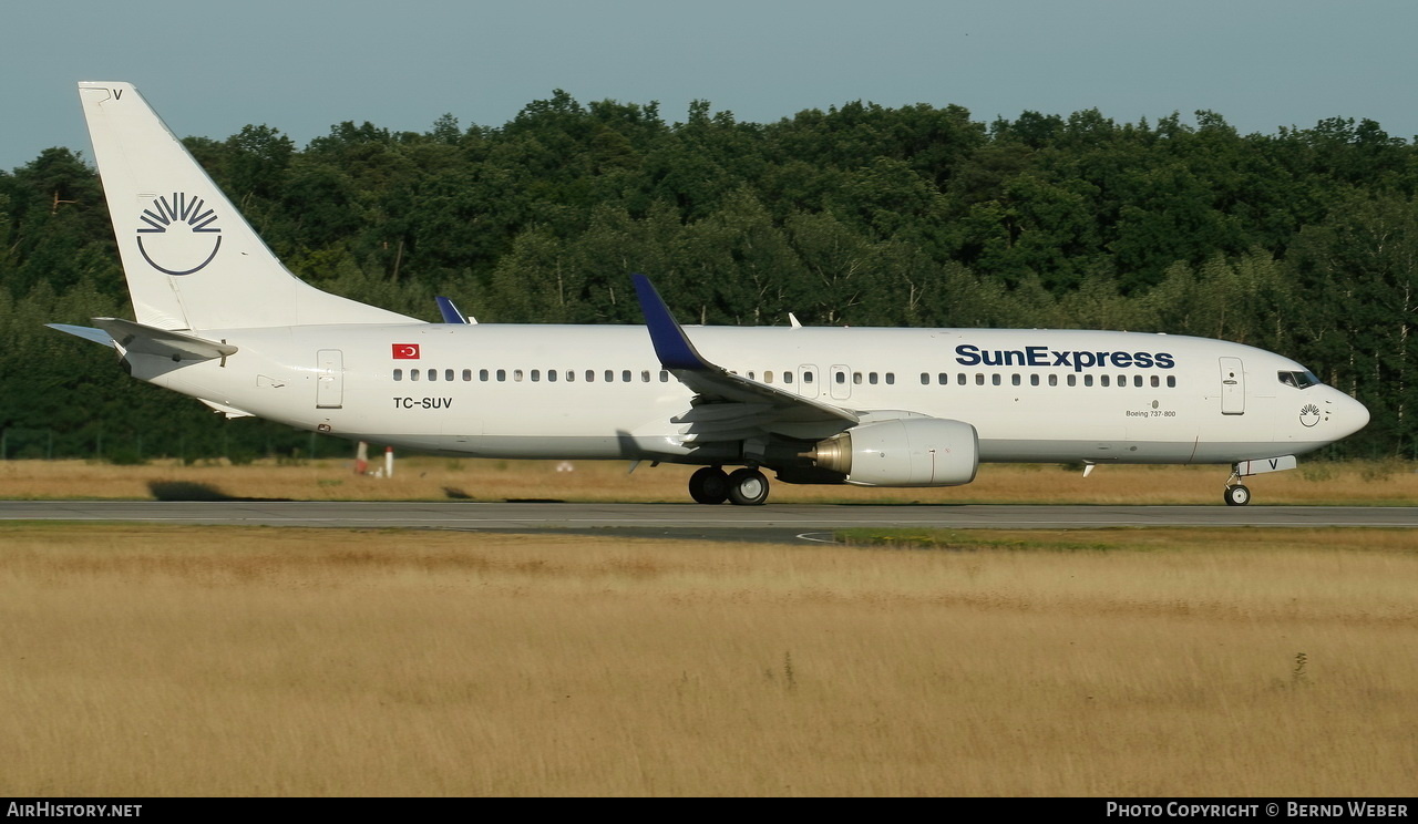 Aircraft Photo of TC-SUV | Boeing 737-86N | SunExpress | AirHistory.net #329116