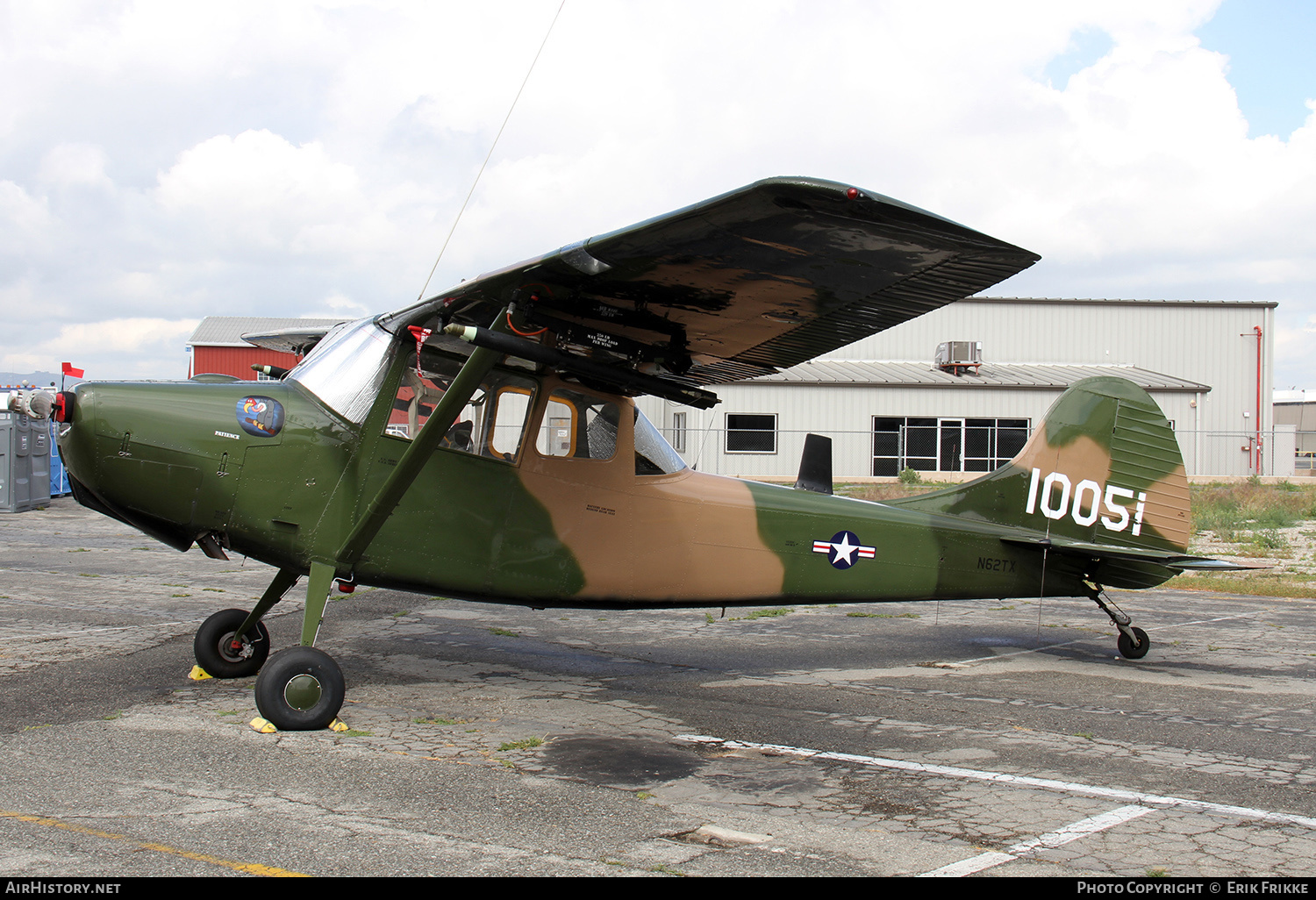 Aircraft Photo of N62TX | Cessna O-1E Bird Dog (305C/L-19E) | USA - Air Force | AirHistory.net #329134