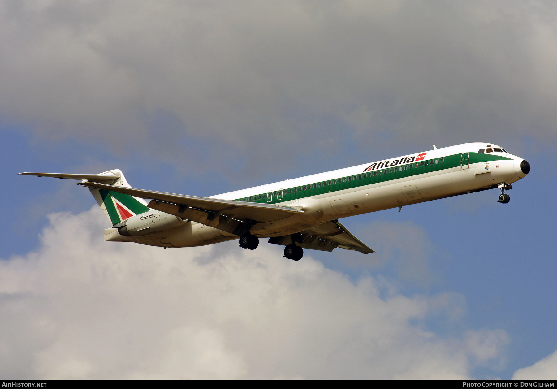 Aircraft Photo of I-DATL | McDonnell Douglas MD-82 (DC-9-82) | Alitalia | AirHistory.net #329187