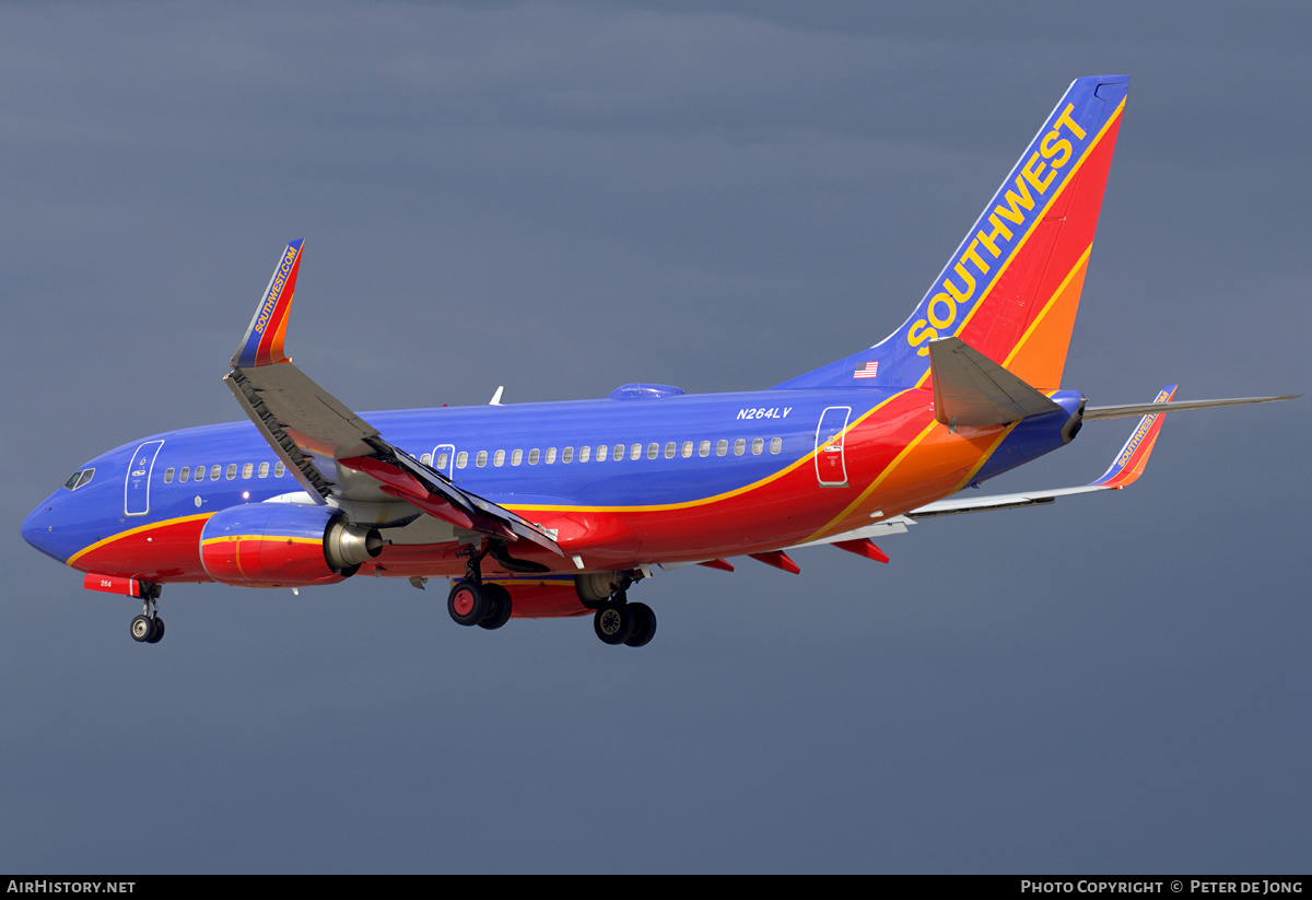 Aircraft Photo of N264LV | Boeing 737-7H4 | Southwest Airlines | AirHistory.net #329192