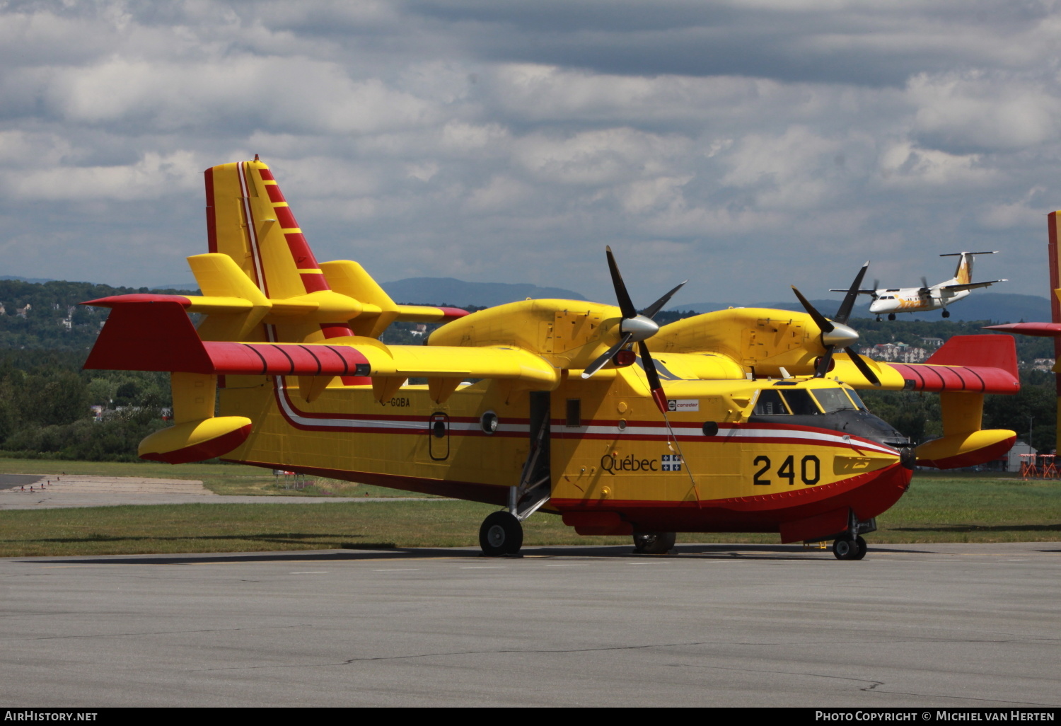 Aircraft Photo of C-GQBA | Canadair CL-415 (CL-215-6B11) | Gouvernement du Québec | AirHistory.net #329204