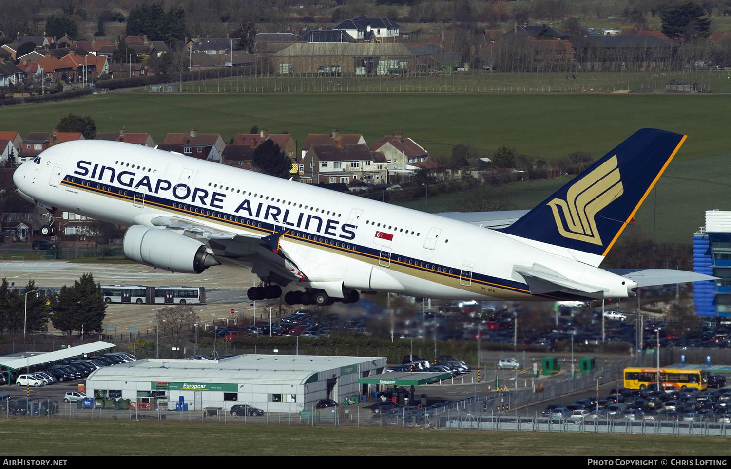 Aircraft Photo of 9V-SKA | Airbus A380-841 | Singapore Airlines | AirHistory.net #329207