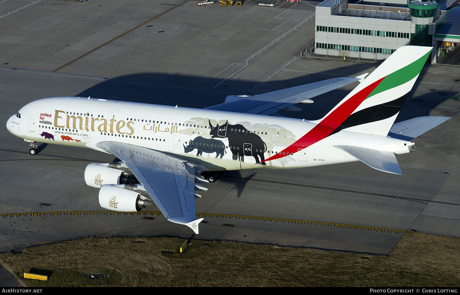 Aircraft Photo of A6-EDG | Airbus A380-861 | Emirates | AirHistory.net #329209