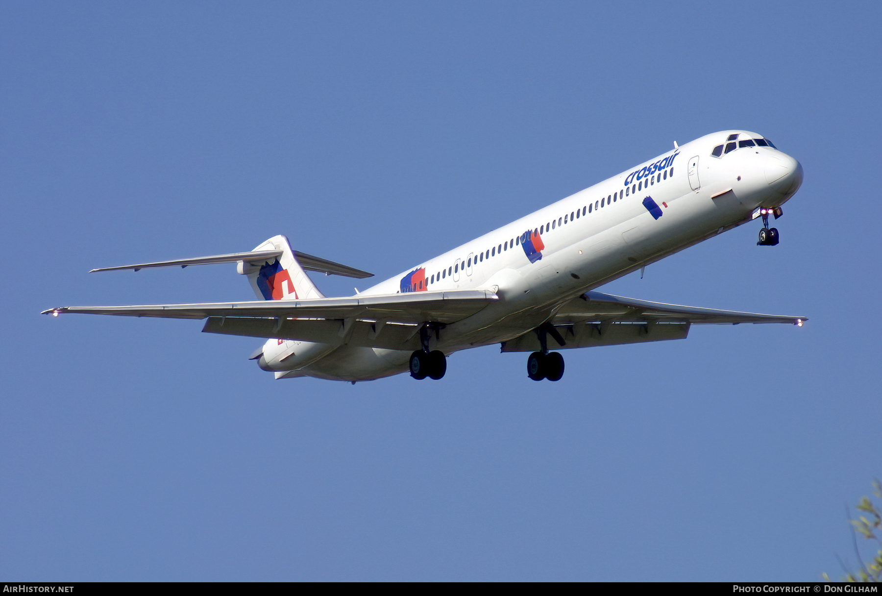 Aircraft Photo of HB-IUN | McDonnell Douglas MD-83 (DC-9-83) | Crossair | AirHistory.net #329218