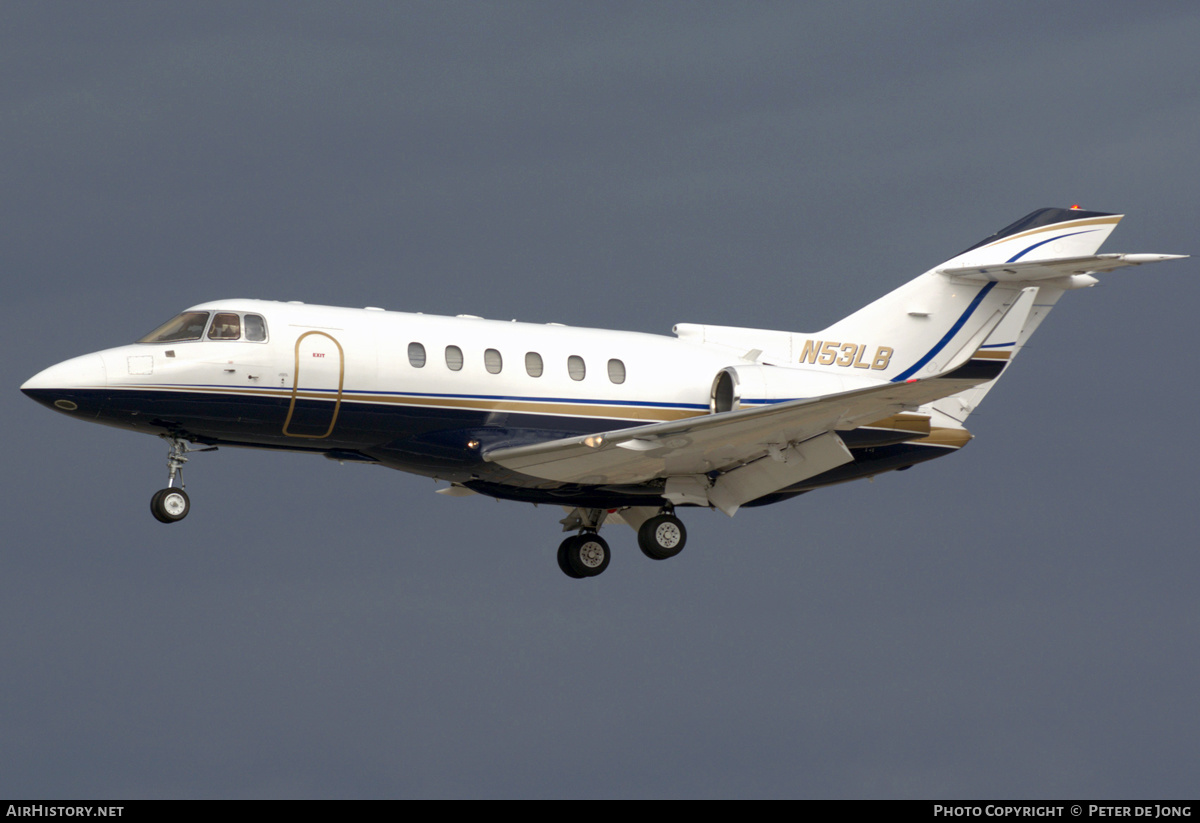 Aircraft Photo of N53LB | Hawker Beechcraft 800XP | AirHistory.net #329224