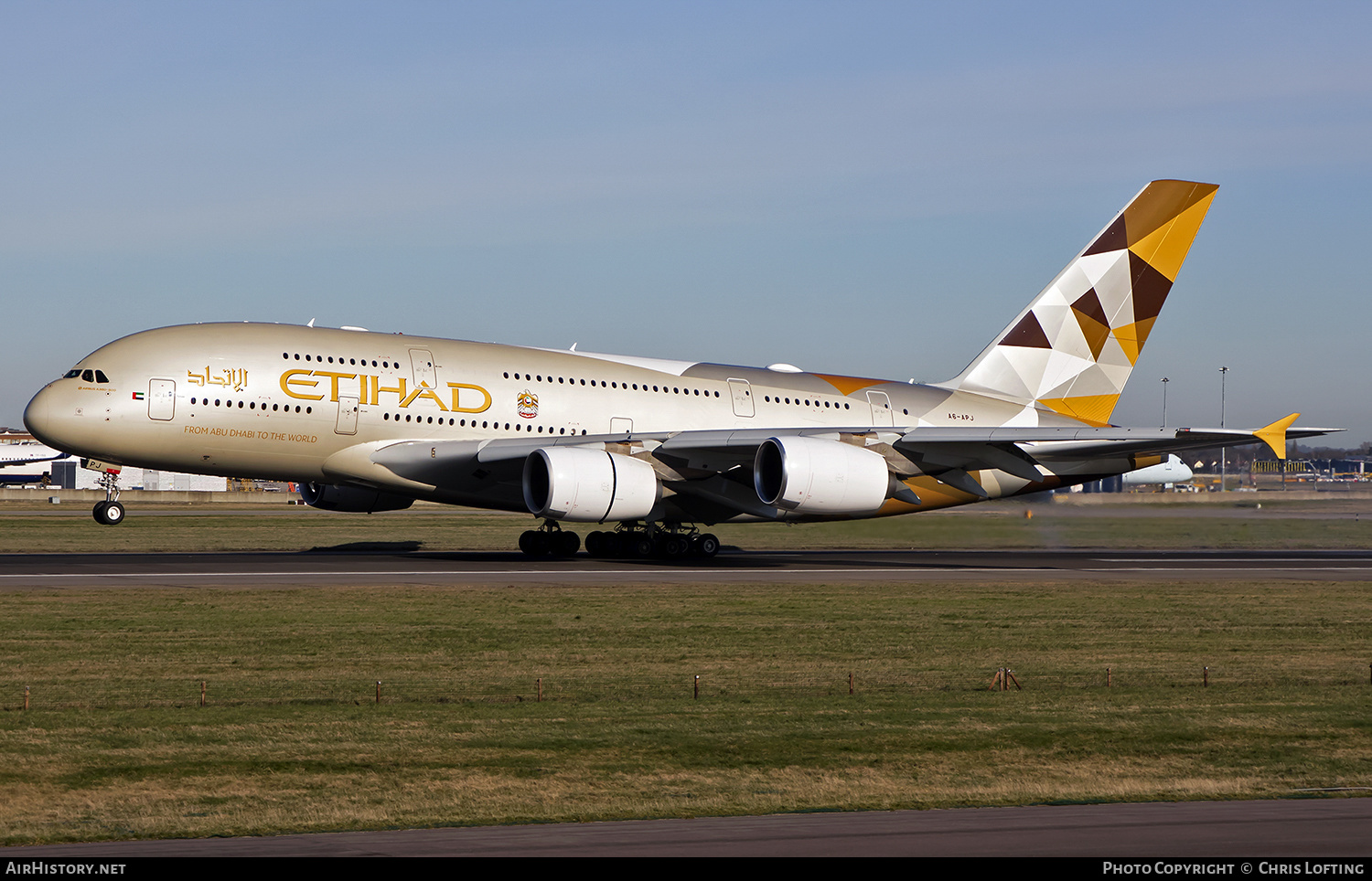 Aircraft Photo of A6-APJ | Airbus A380-861 | Etihad Airways | AirHistory.net #329245