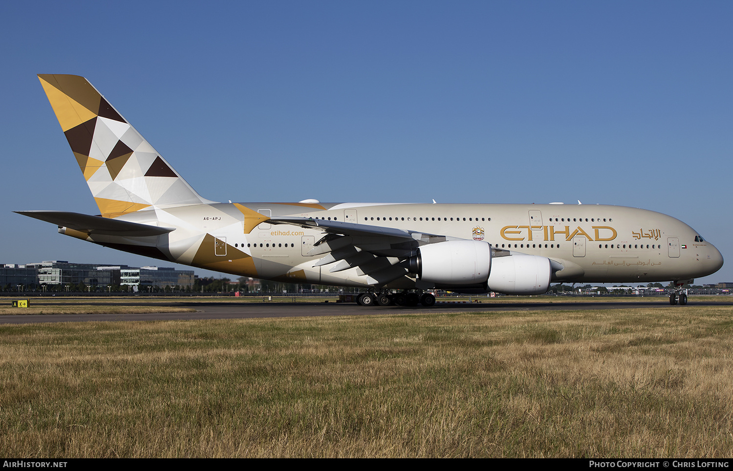 Aircraft Photo of A6-APJ | Airbus A380-861 | Etihad Airways | AirHistory.net #329246