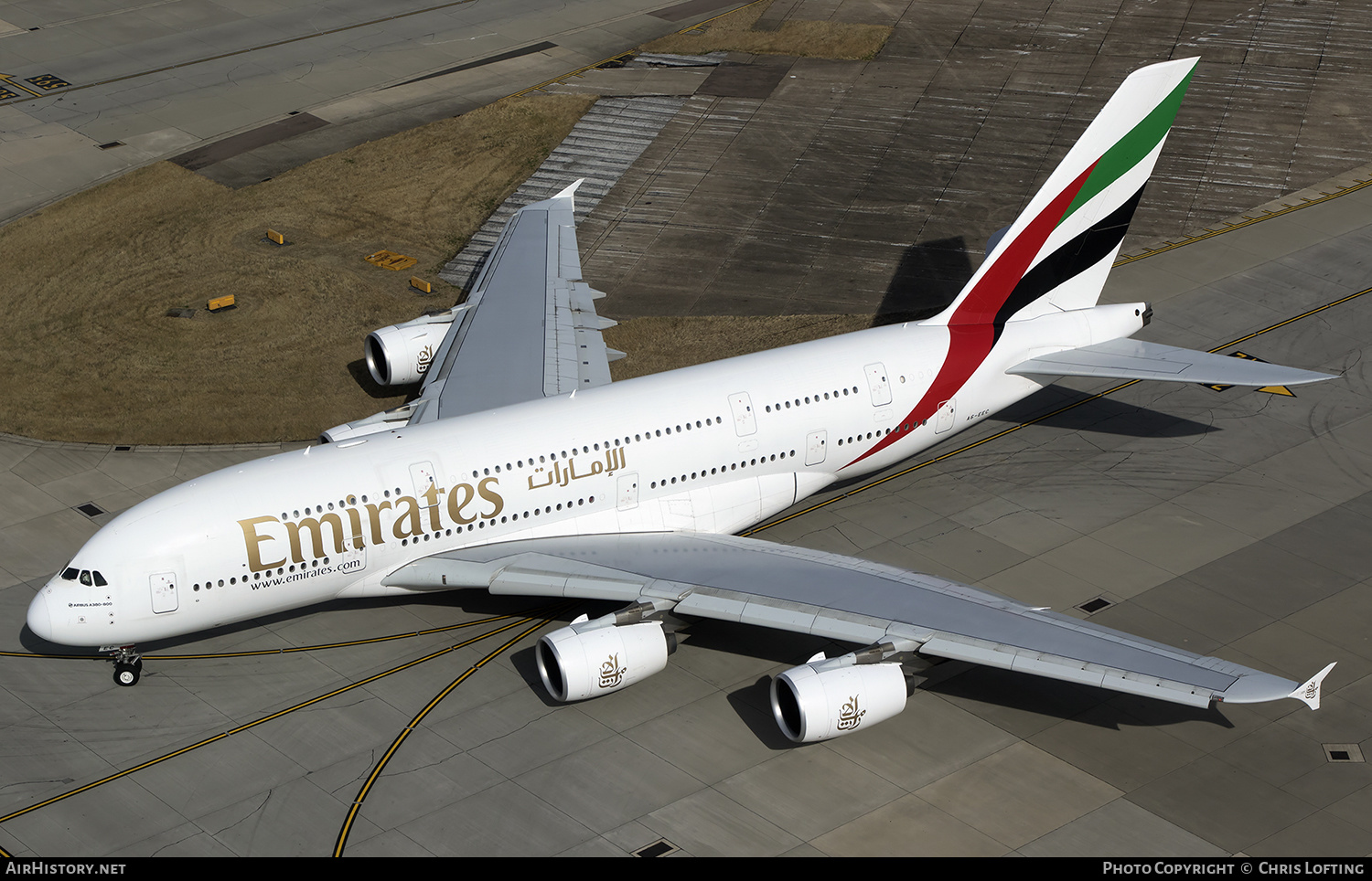 Aircraft Photo of A6-EEC | Airbus A380-861 | Emirates | AirHistory.net #329247