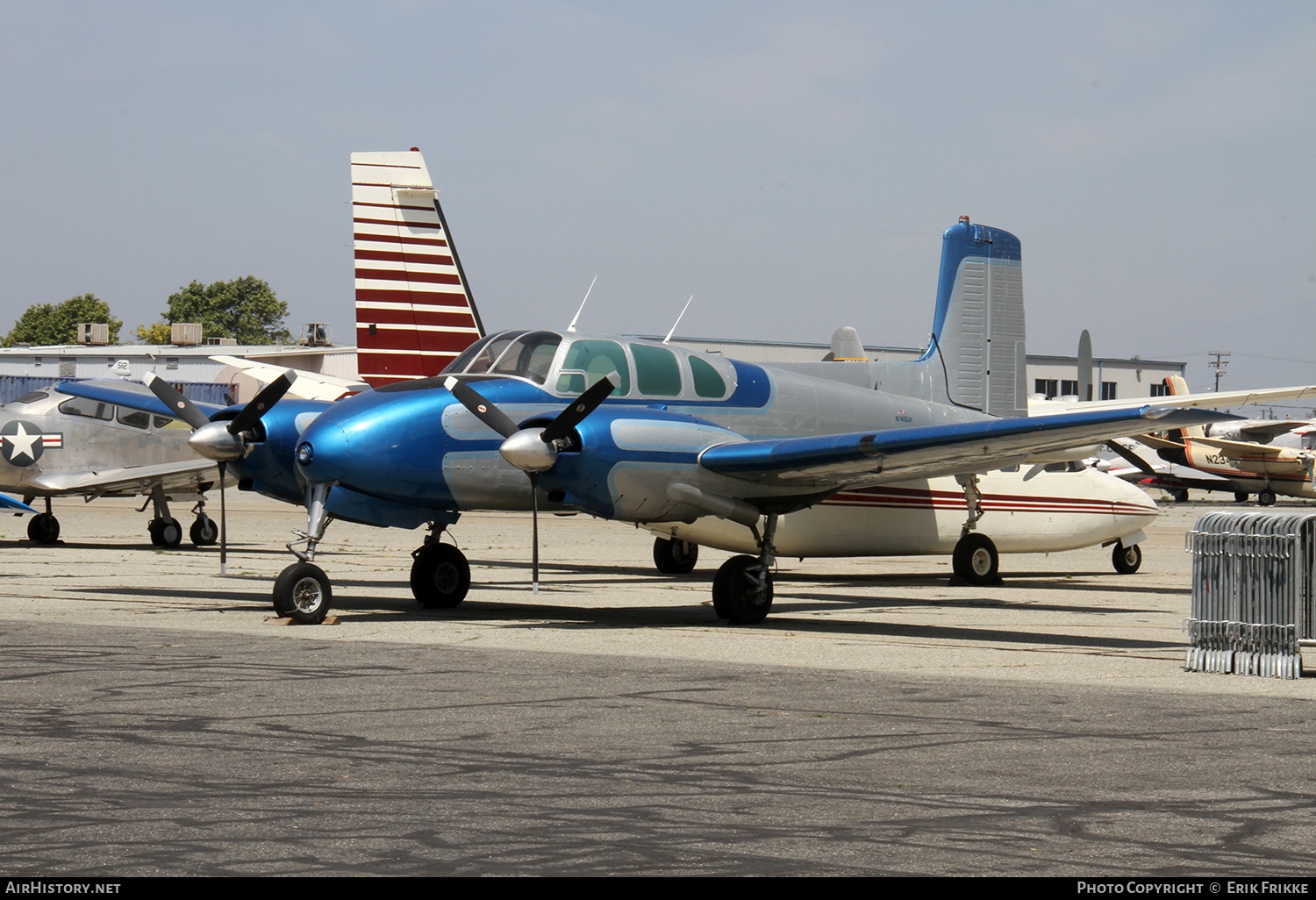 Aircraft Photo of N145LH | Beech E50 Twin Bonanza | AirHistory.net #329251
