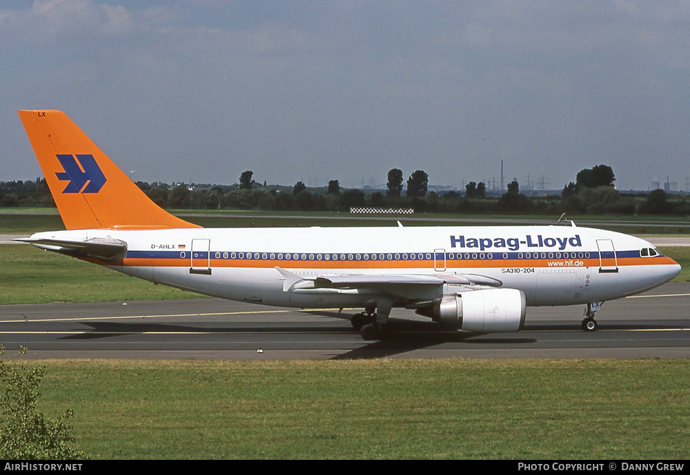 Aircraft Photo of D-AHLX | Airbus A310-204 | Hapag-Lloyd | AirHistory.net #329263