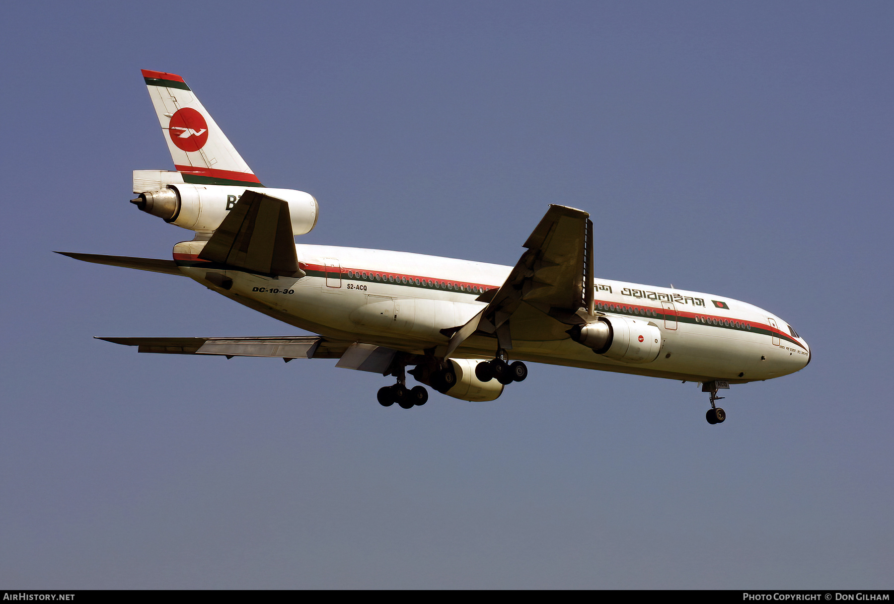 Aircraft Photo of S2-ACQ | McDonnell Douglas DC-10-30 | Biman Bangladesh Airlines | AirHistory.net #329265