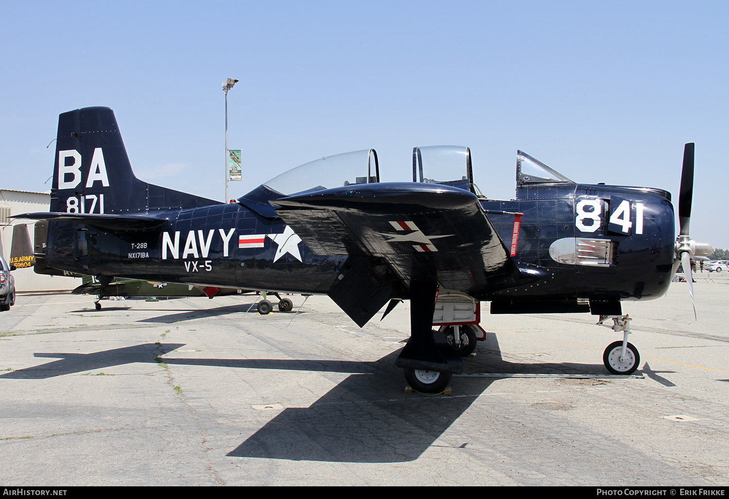 Aircraft Photo of N171BA / NX171BA | North American T-28B Trojan | USA - Navy | AirHistory.net #329267