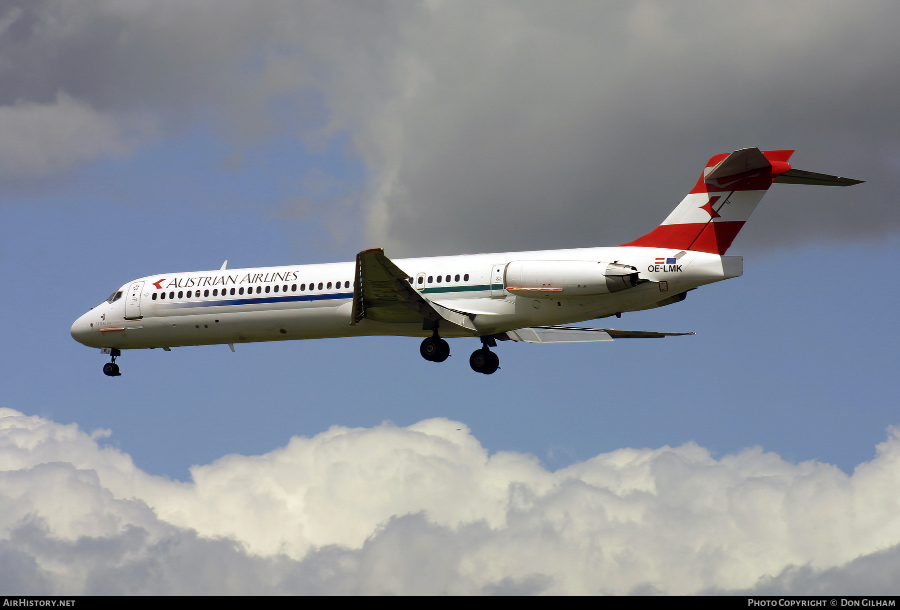 Aircraft Photo of OE-LMK | McDonnell Douglas MD-87 (DC-9-87) | Austrian Airlines | AirHistory.net #329275