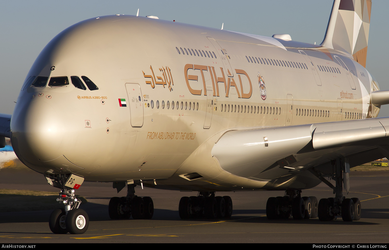 Aircraft Photo of A6-APG | Airbus A380-861 | Etihad Airways | AirHistory.net #329280