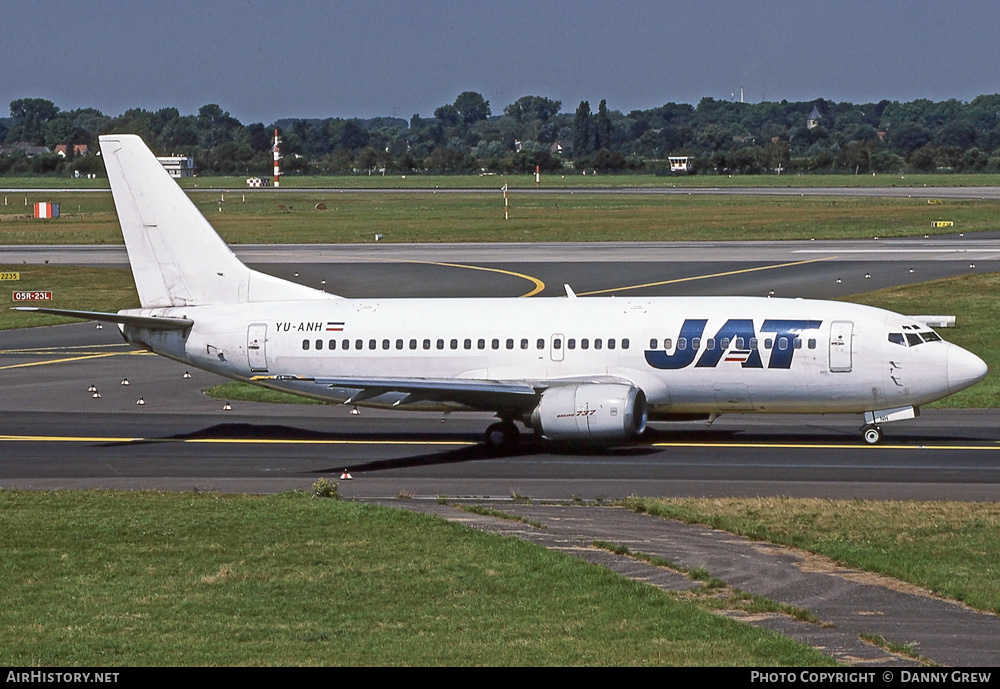 Aircraft Photo of YU-ANH | Boeing 737-3H9 | JAT Yugoslav Airlines - Jugoslovenski Aerotransport | AirHistory.net #329281