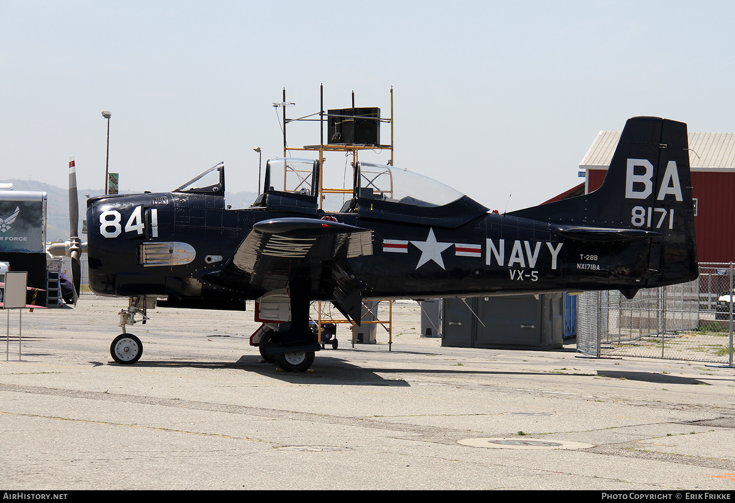 Aircraft Photo of N171BA / NX171BA | North American T-28B Trojan | USA - Navy | AirHistory.net #329291