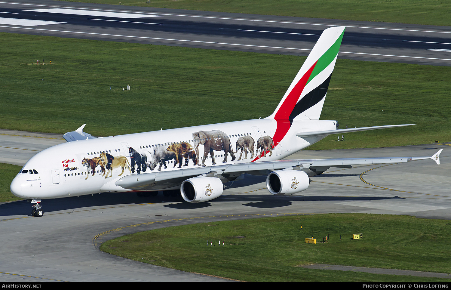 Aircraft Photo of A6-EEI | Airbus A380-861 | Emirates | AirHistory.net #329299