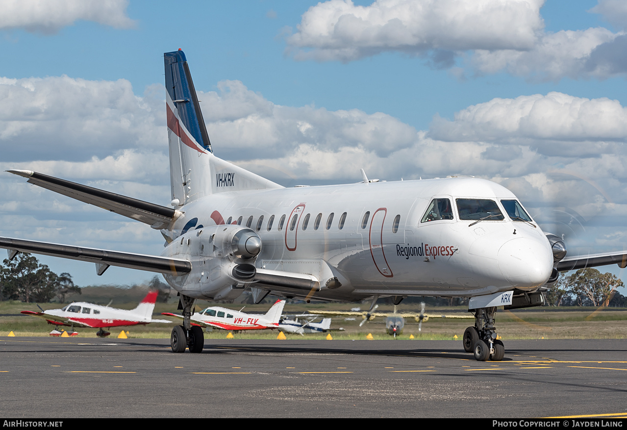 Aircraft Photo of VH-KRX | Saab 340B | REX - Regional Express | AirHistory.net #329326