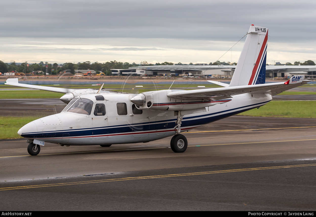 Aircraft Photo of VH-YJS | Aero Commander 500S Shrike Commander | GAMair - General Aviation Maintenance | AirHistory.net #329337