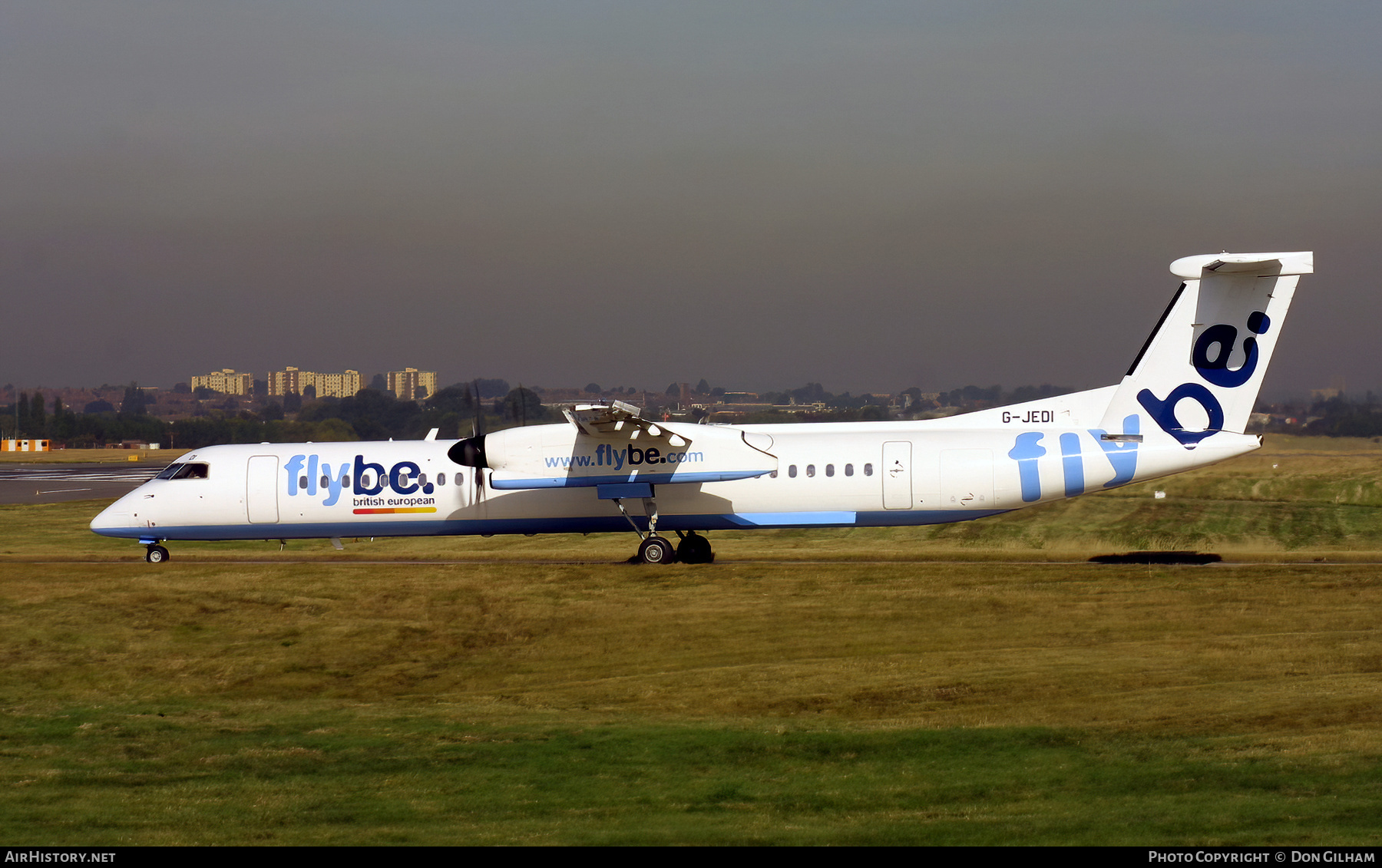 Aircraft Photo of G-JEDI | Bombardier DHC-8-402 Dash 8 | Flybe - British European | AirHistory.net #329338