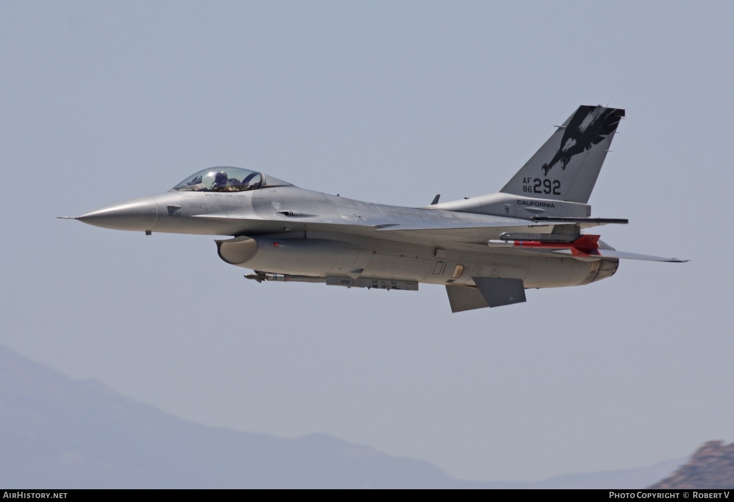 Aircraft Photo of 86-0292 / AF86-292 | General Dynamics F-16C Fighting Falcon | USA - Air Force | AirHistory.net #329340