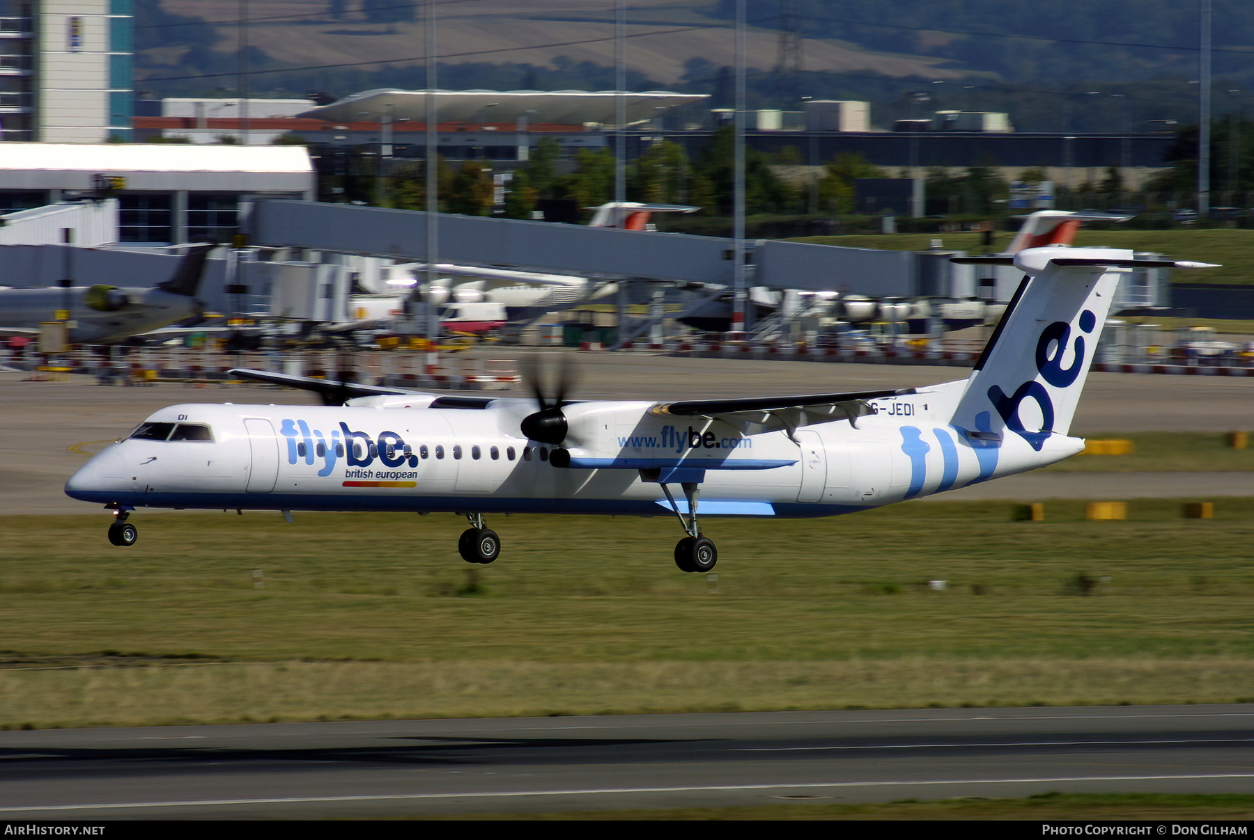 Aircraft Photo of G-JEDI | Bombardier DHC-8-402 Dash 8 | Flybe - British European | AirHistory.net #329343
