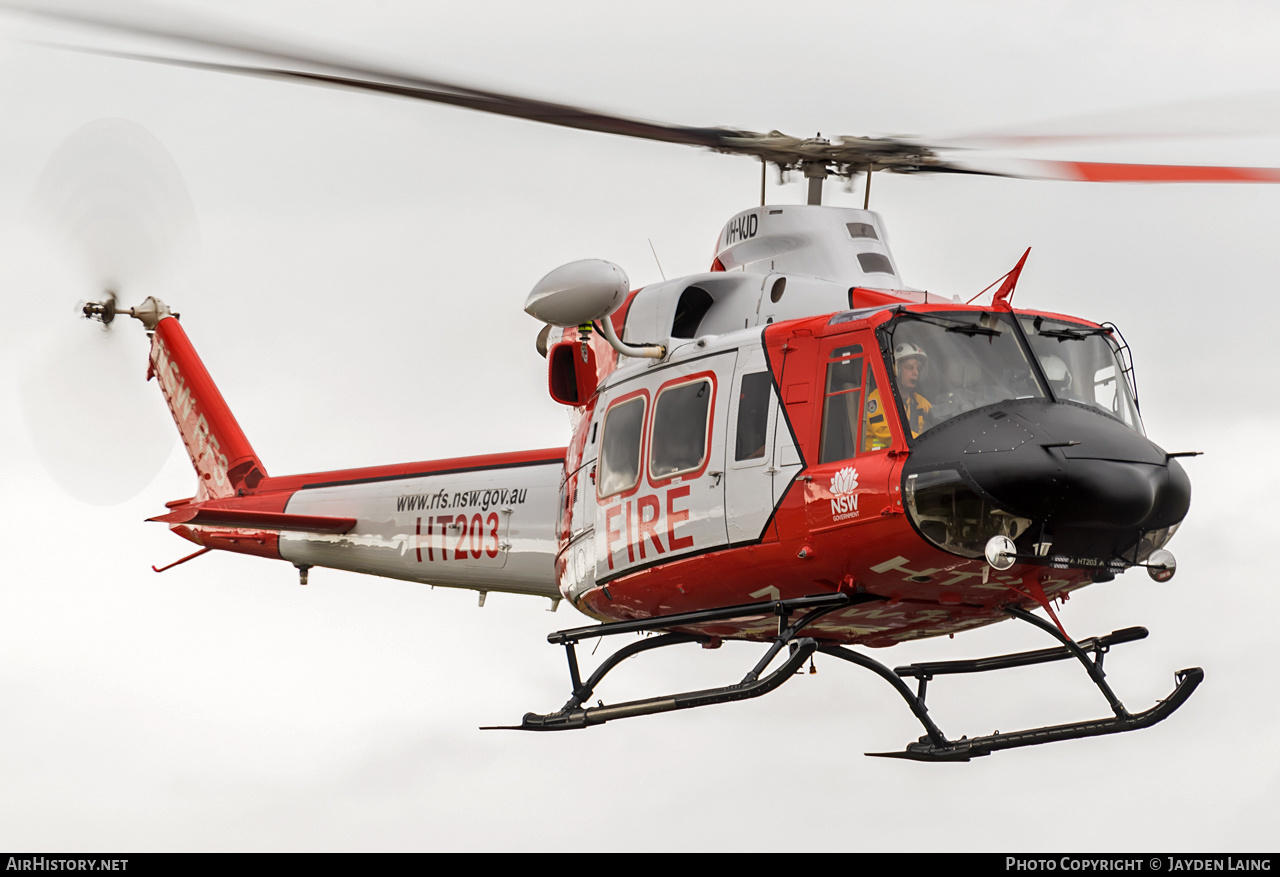 Aircraft Photo of VH-VJD | Bell 412EP | NSW Rural Fire Service | AirHistory.net #329349