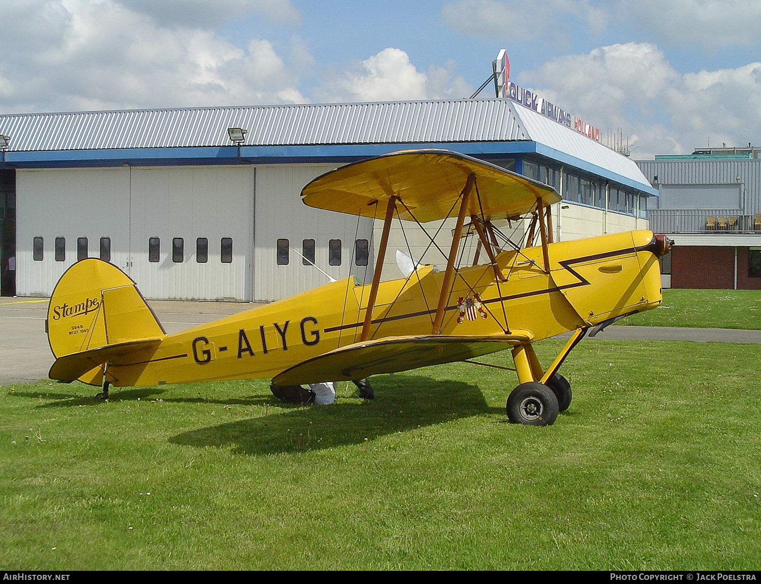 Aircraft Photo of G-AIYG | Stampe-Vertongen SV-4B | AirHistory.net #329350
