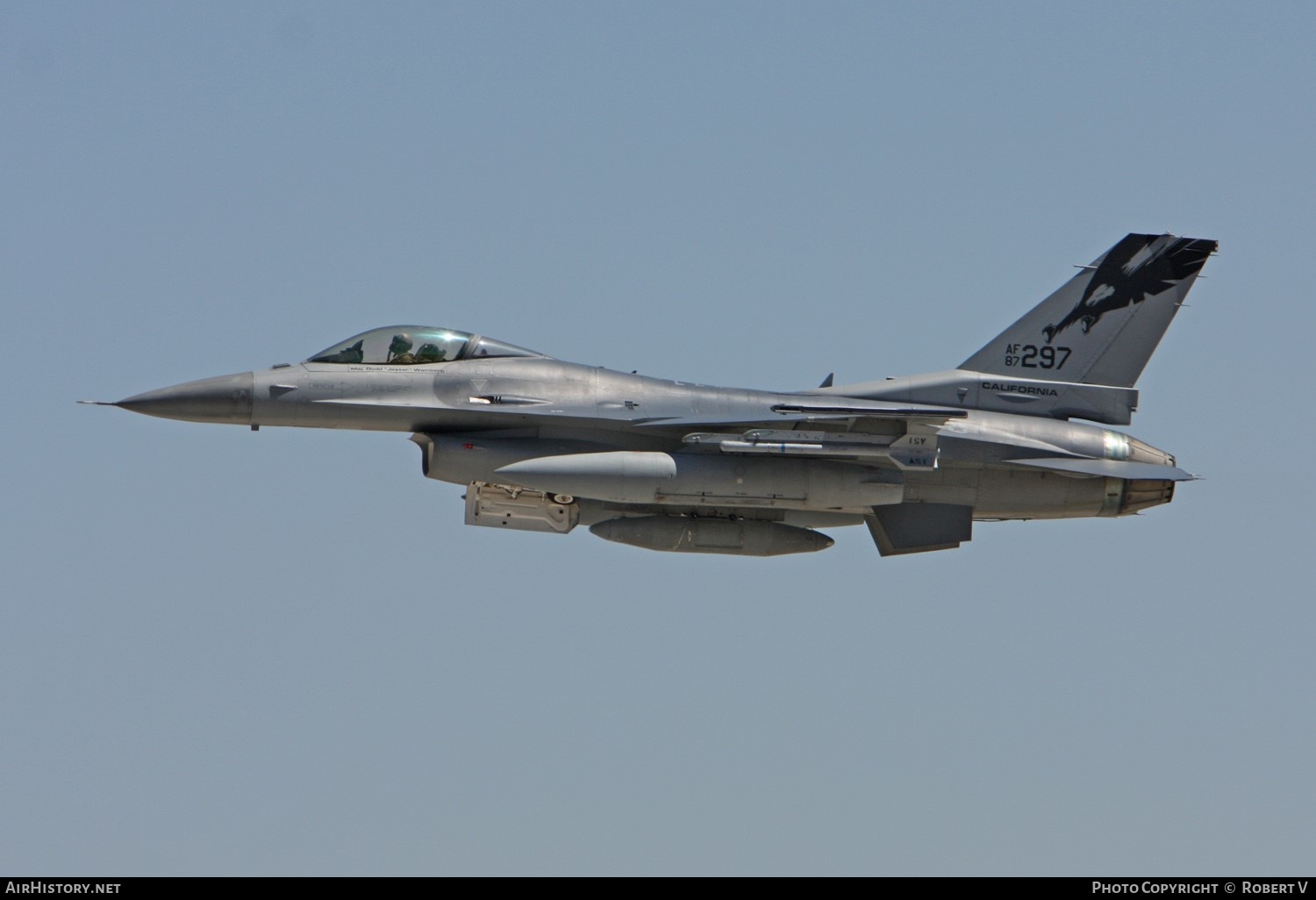 Aircraft Photo of 87-0297 / AF87-297 | General Dynamics F-16C Fighting Falcon | AirHistory.net #329355