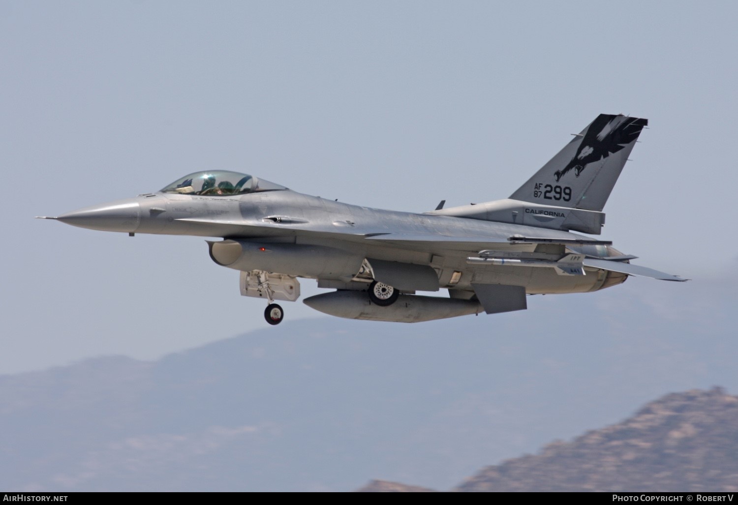 Aircraft Photo of 87-0299 / AF87-299 | General Dynamics F-16C Fighting Falcon | USA - Air Force | AirHistory.net #329357