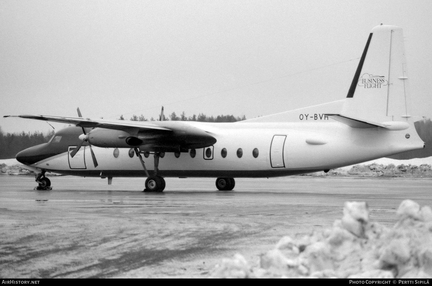 Aircraft Photo of OY-BVH | Fokker F27-200 Friendship | Business Flight | AirHistory.net #329363