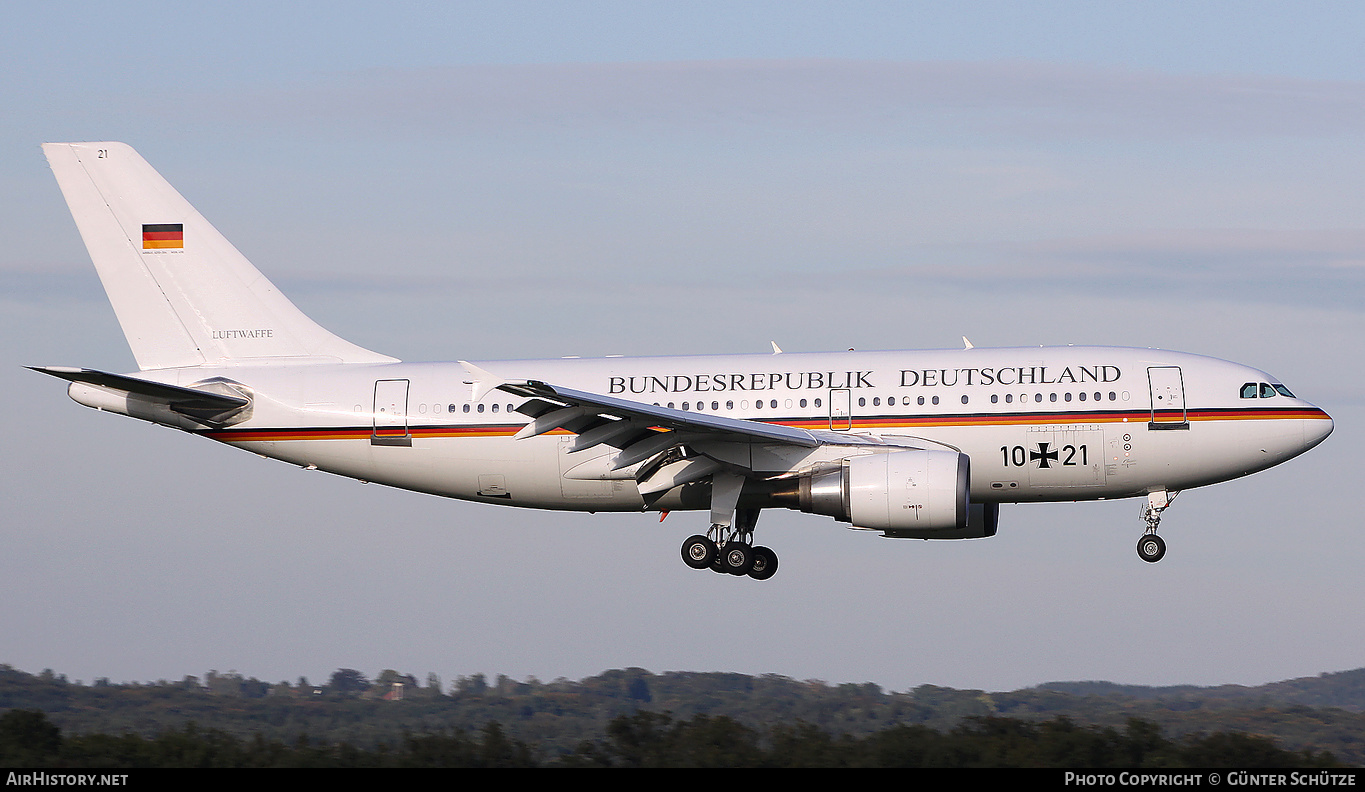 Aircraft Photo of 1021 | Airbus A310-304 | Germany - Air Force | AirHistory.net #329365