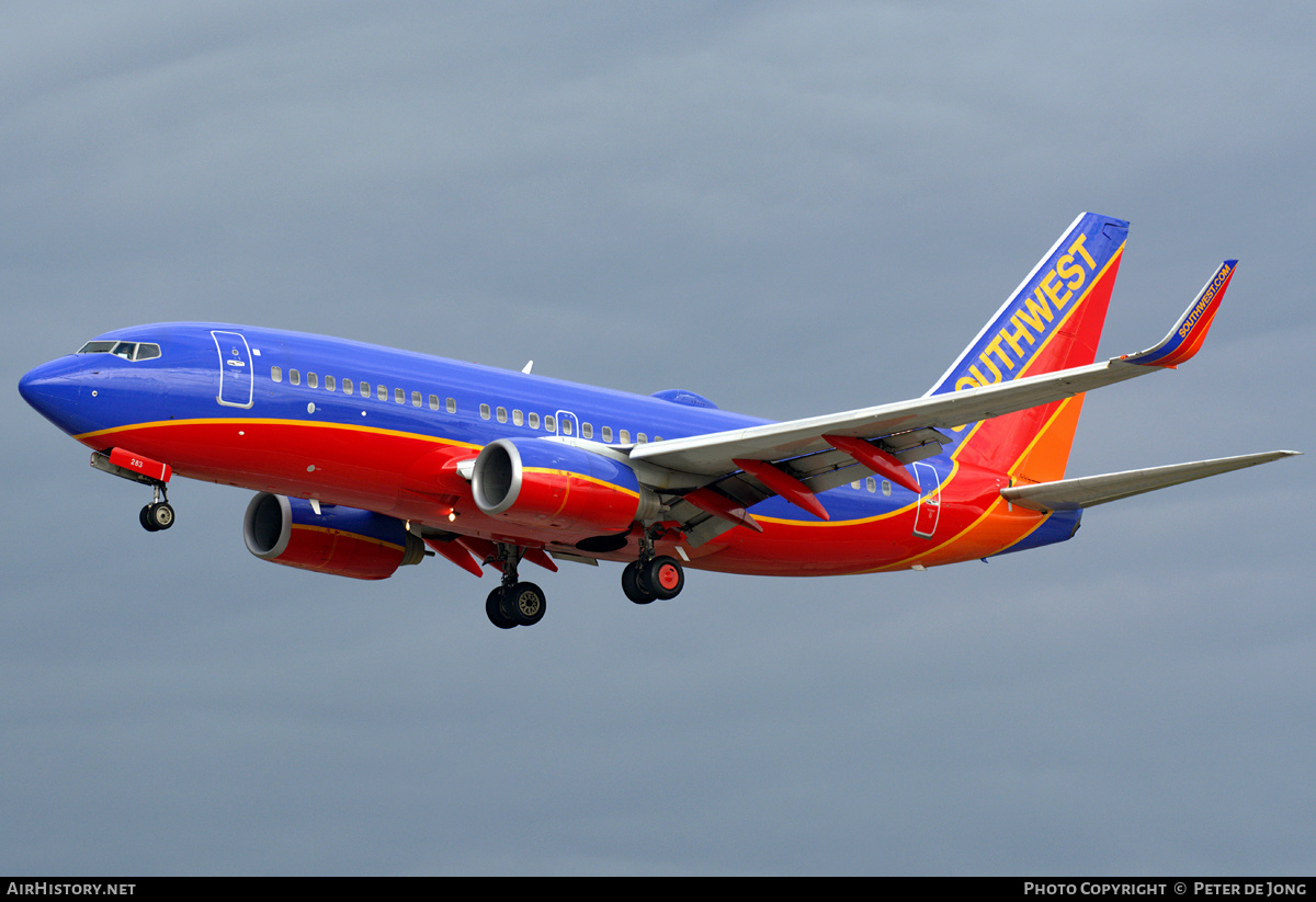 Aircraft Photo of N283WN | Boeing 737-7H4 | Southwest Airlines | AirHistory.net #329374