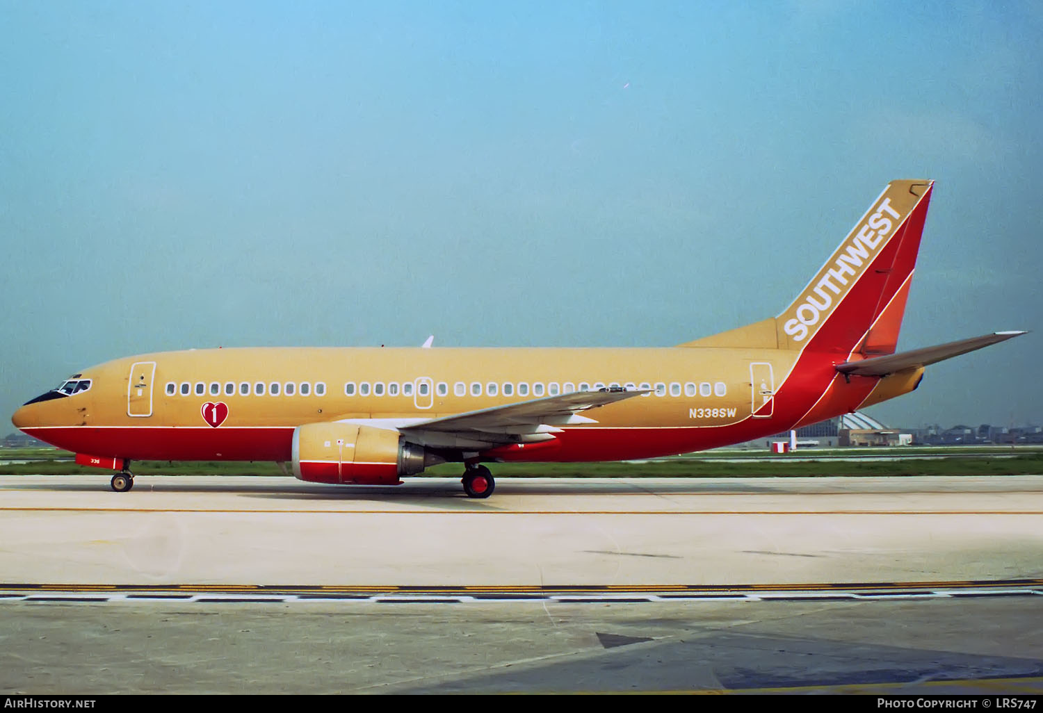 Aircraft Photo of N338SW | Boeing 737-3H4 | Southwest Airlines | AirHistory.net #329381