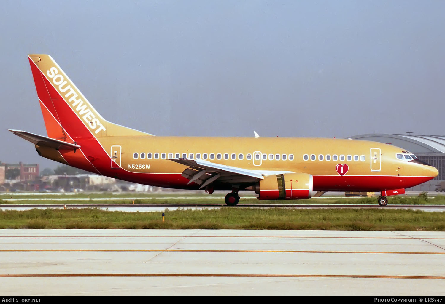 Aircraft Photo of N525SW | Boeing 737-5H4 | Southwest Airlines | AirHistory.net #329389