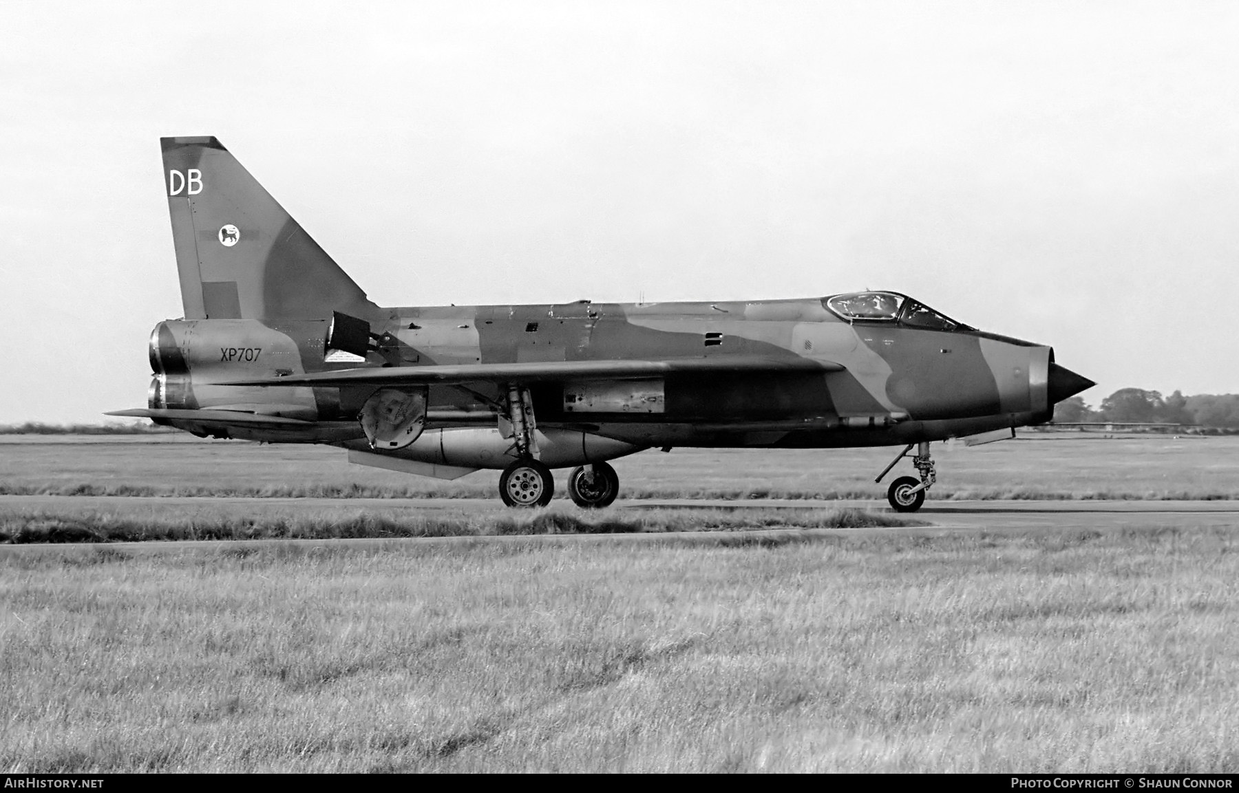 Aircraft Photo of XP707 | English Electric Lightning F3 | UK - Air Force | AirHistory.net #329403