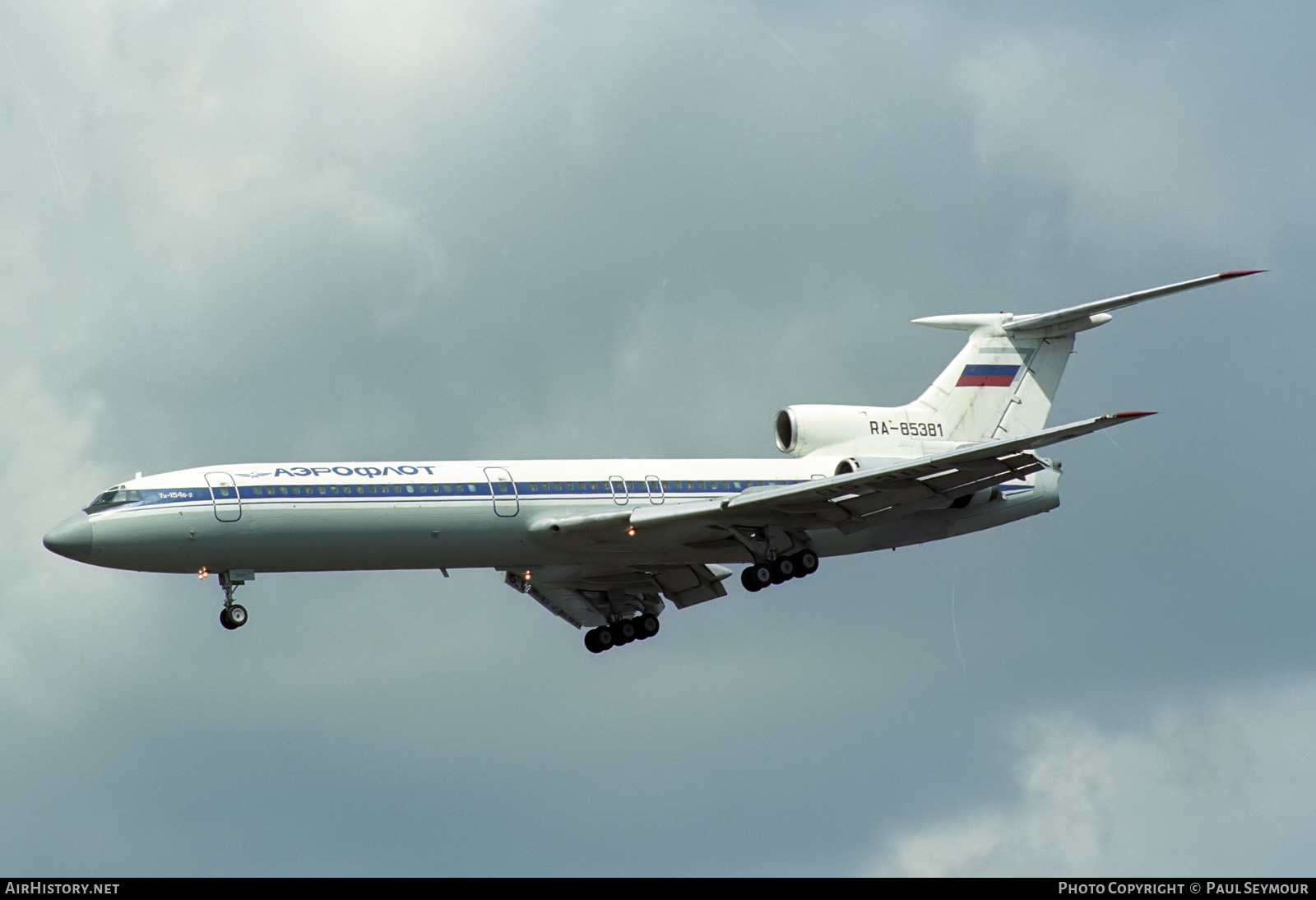 Aircraft Photo of RA-85381 | Tupolev Tu-154B-2 | Aeroflot | AirHistory.net #329415