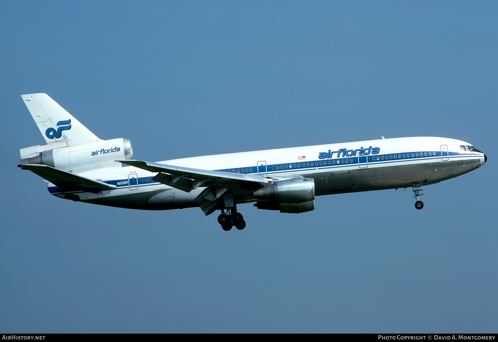 Aircraft Photo of N1035F | McDonnell Douglas DC-10-30CF | Air Florida | AirHistory.net #329427