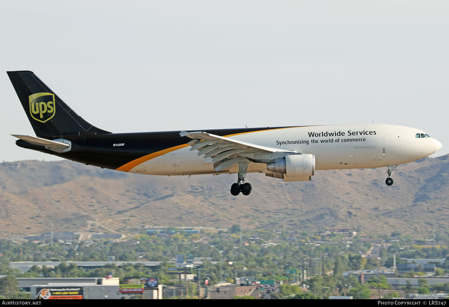 Aircraft Photo of N160UP | Airbus A300F4-622R | United Parcel Service - UPS | AirHistory.net #329431