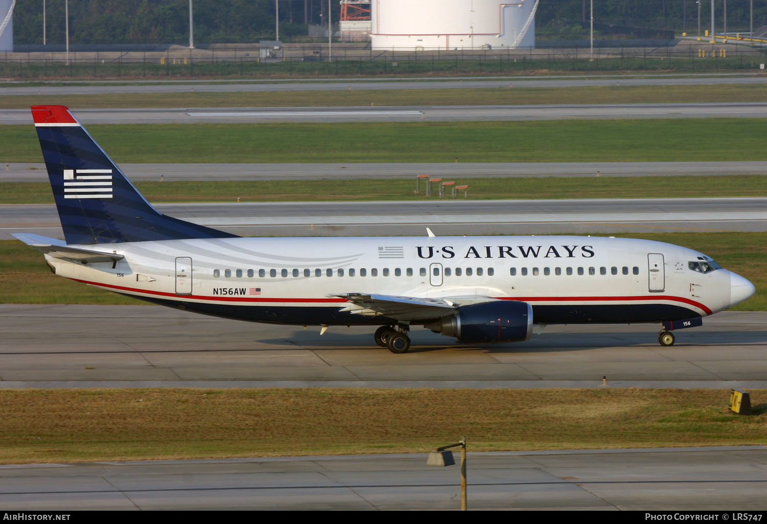 Aircraft Photo of N156AW | Boeing 737-3G7 | US Airways | AirHistory.net #329438