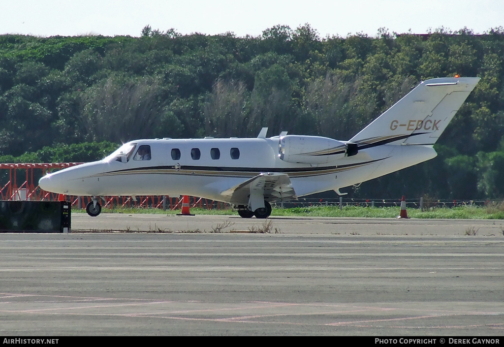 Aircraft Photo of G-EDCK | Cessna 525 CitationJet CJ1 | AirHistory.net #329439