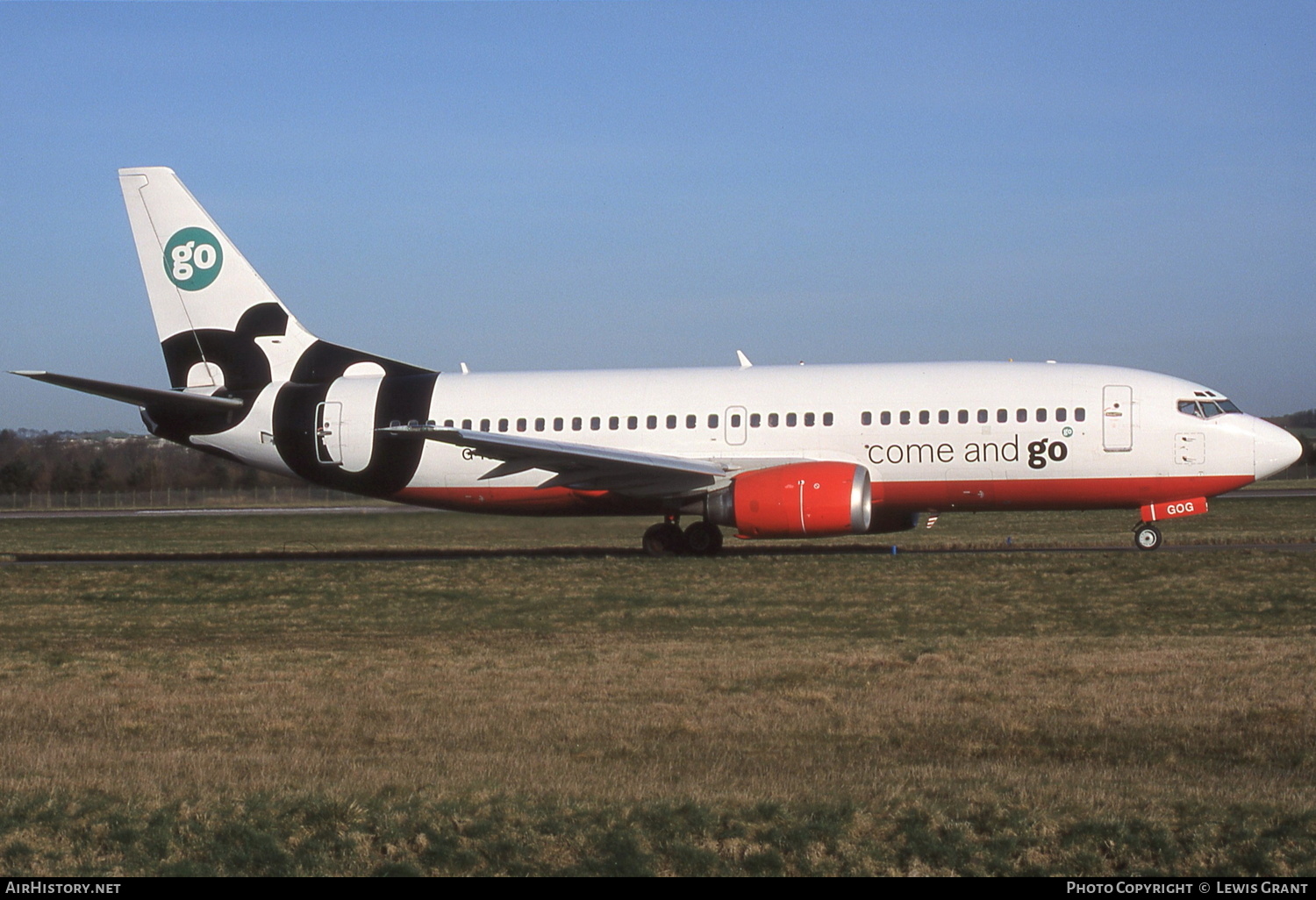 Aircraft Photo of G-IGOG | Boeing 737-3Y0 | Go Fly | AirHistory.net #329448