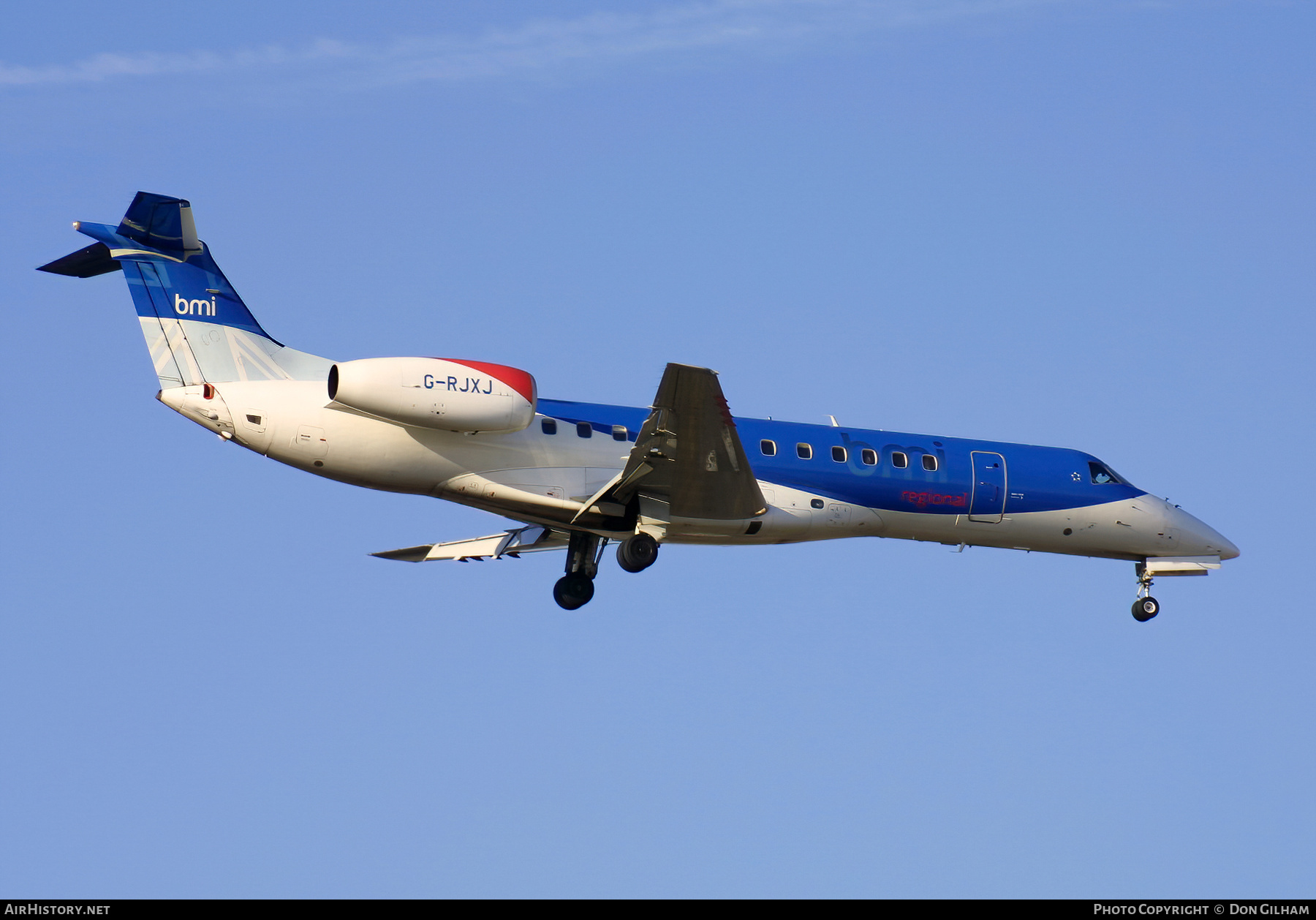 Aircraft Photo of G-RJXJ | Embraer ERJ-135ER (EMB-135ER) | BMI Regional | AirHistory.net #329450