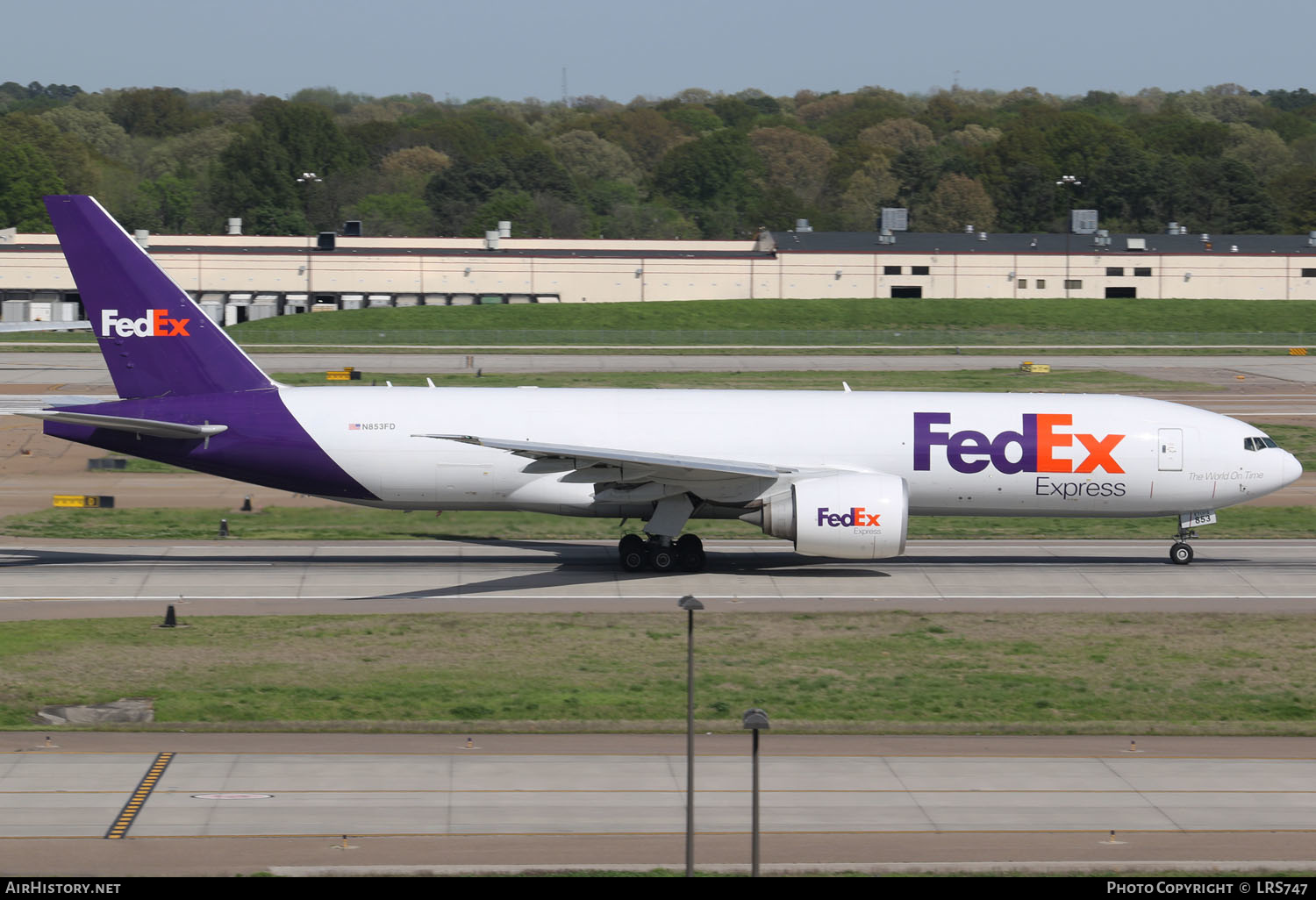 Aircraft Photo of N853FD | Boeing 777-FS2 | FedEx Express - Federal Express | AirHistory.net #329483